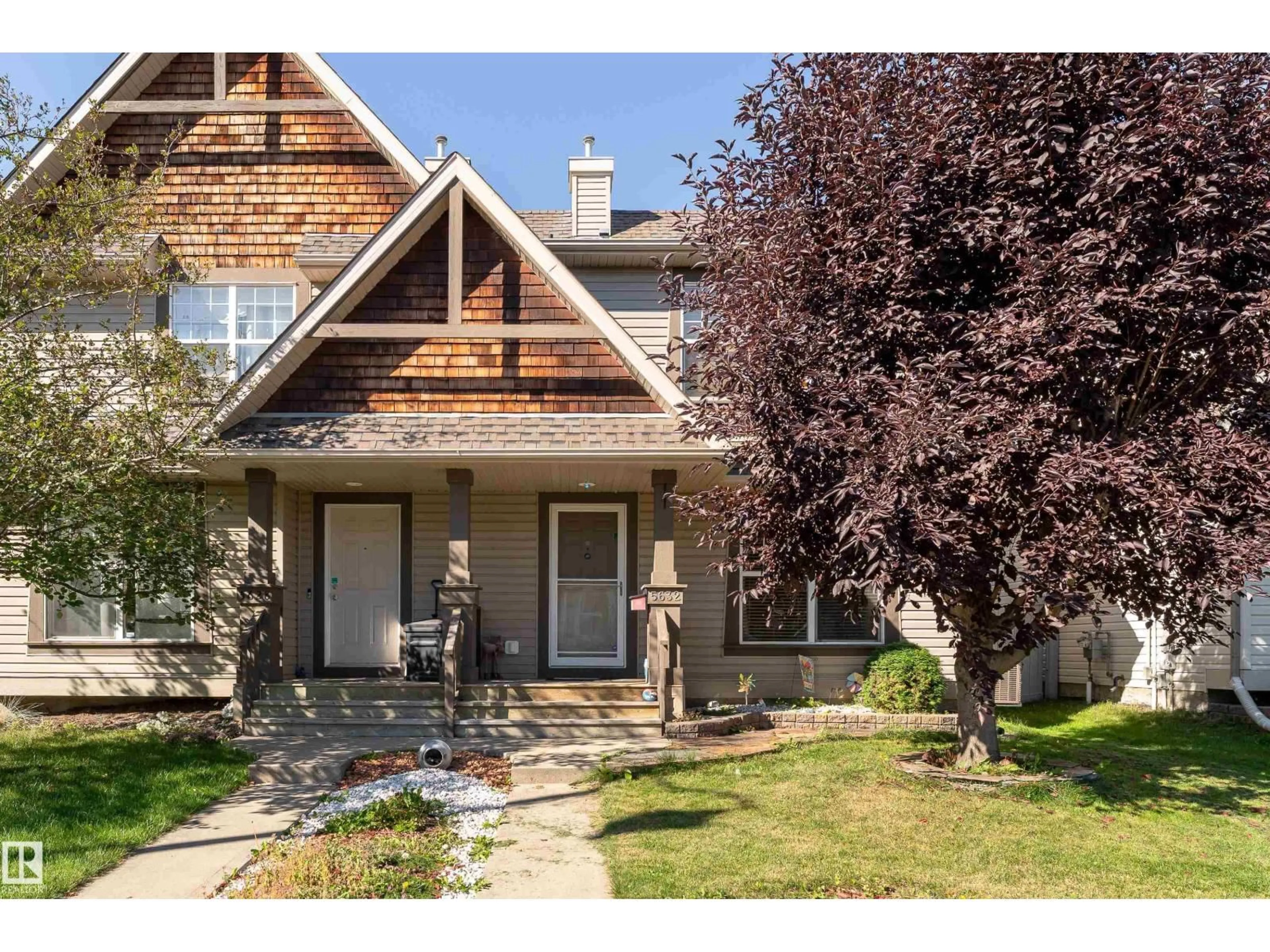 Home with brick exterior material, street for NW - 5632 203 ST, Edmonton Alberta T6M0B2