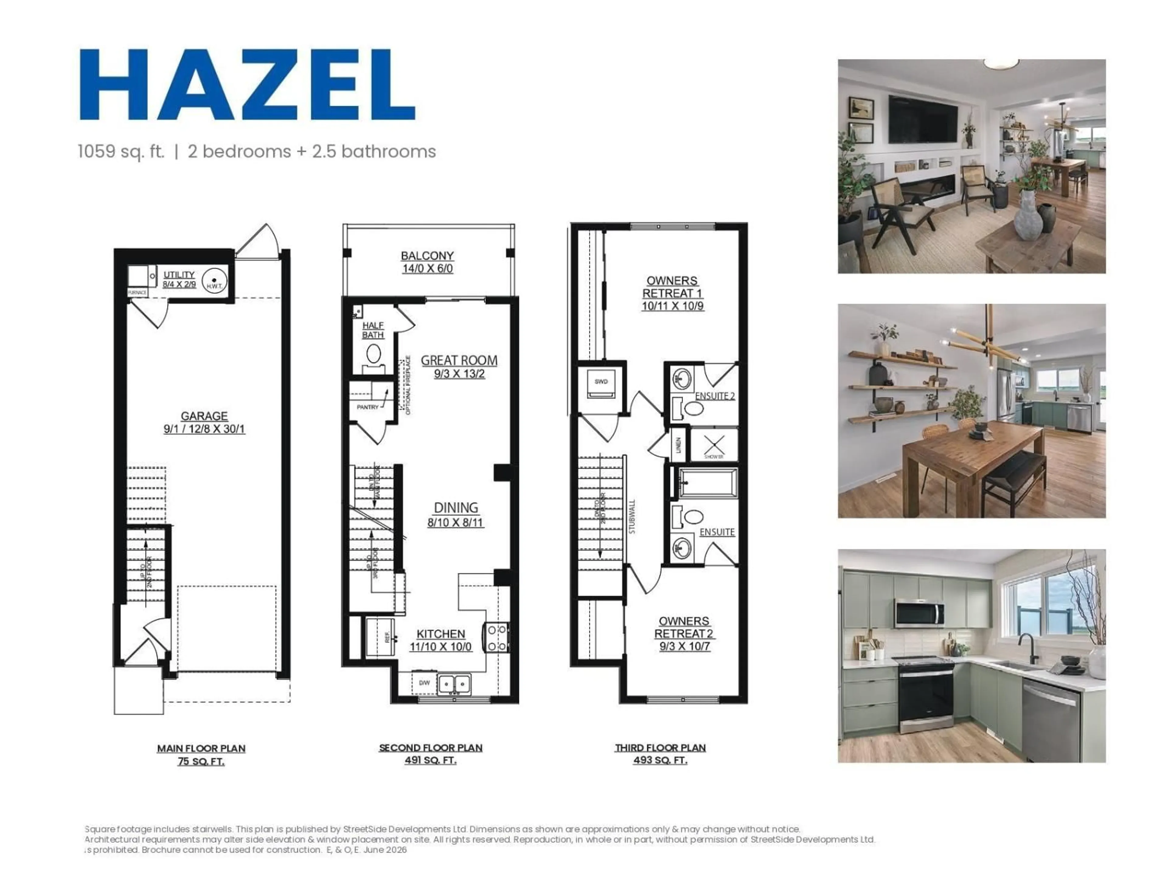 Floor plan for #31 - 531 MERLIN LANDING LD, Edmonton Alberta T5S0L9