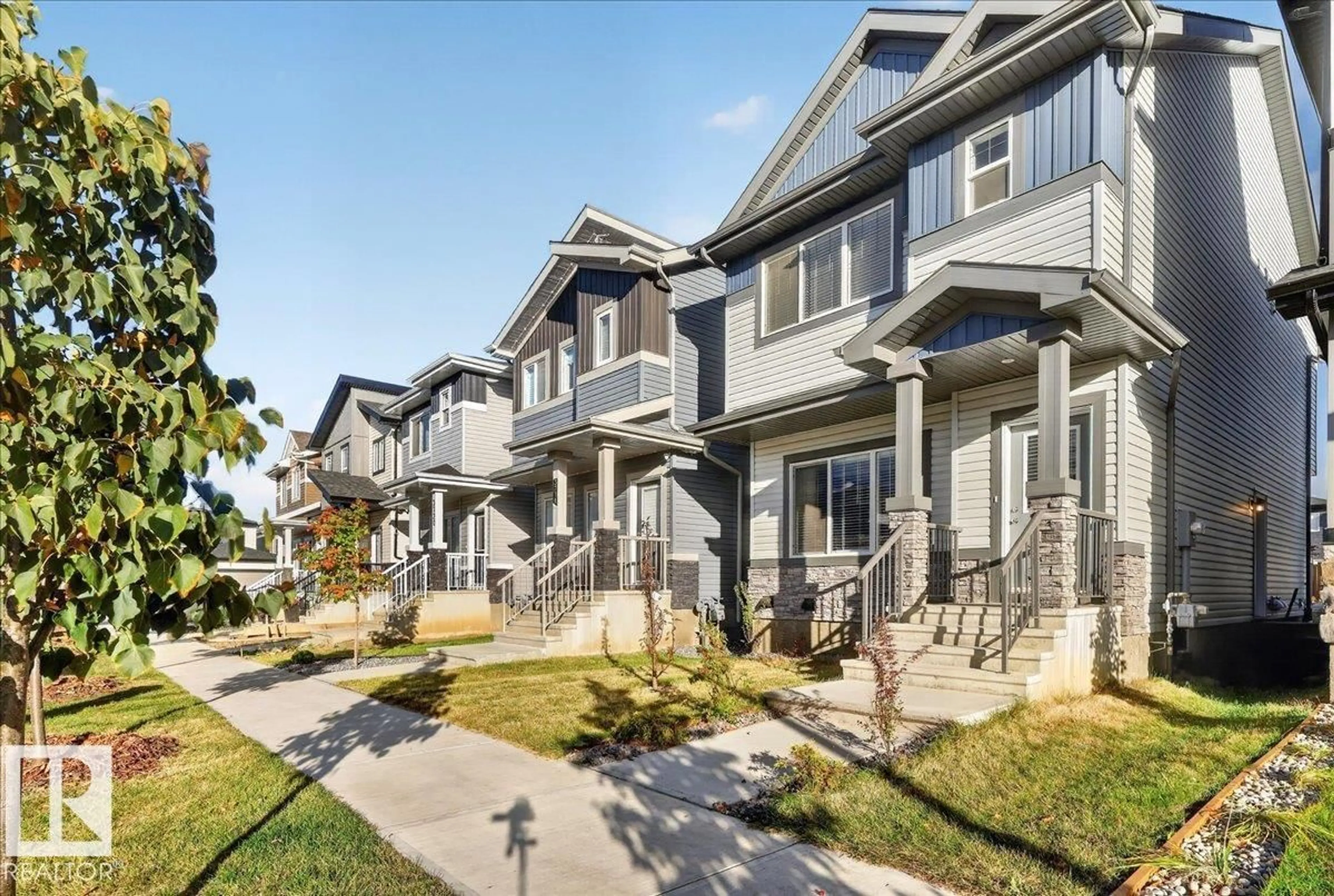 Home with vinyl exterior material, street for 3716 42 AV, Beaumont Alberta T4X3B3