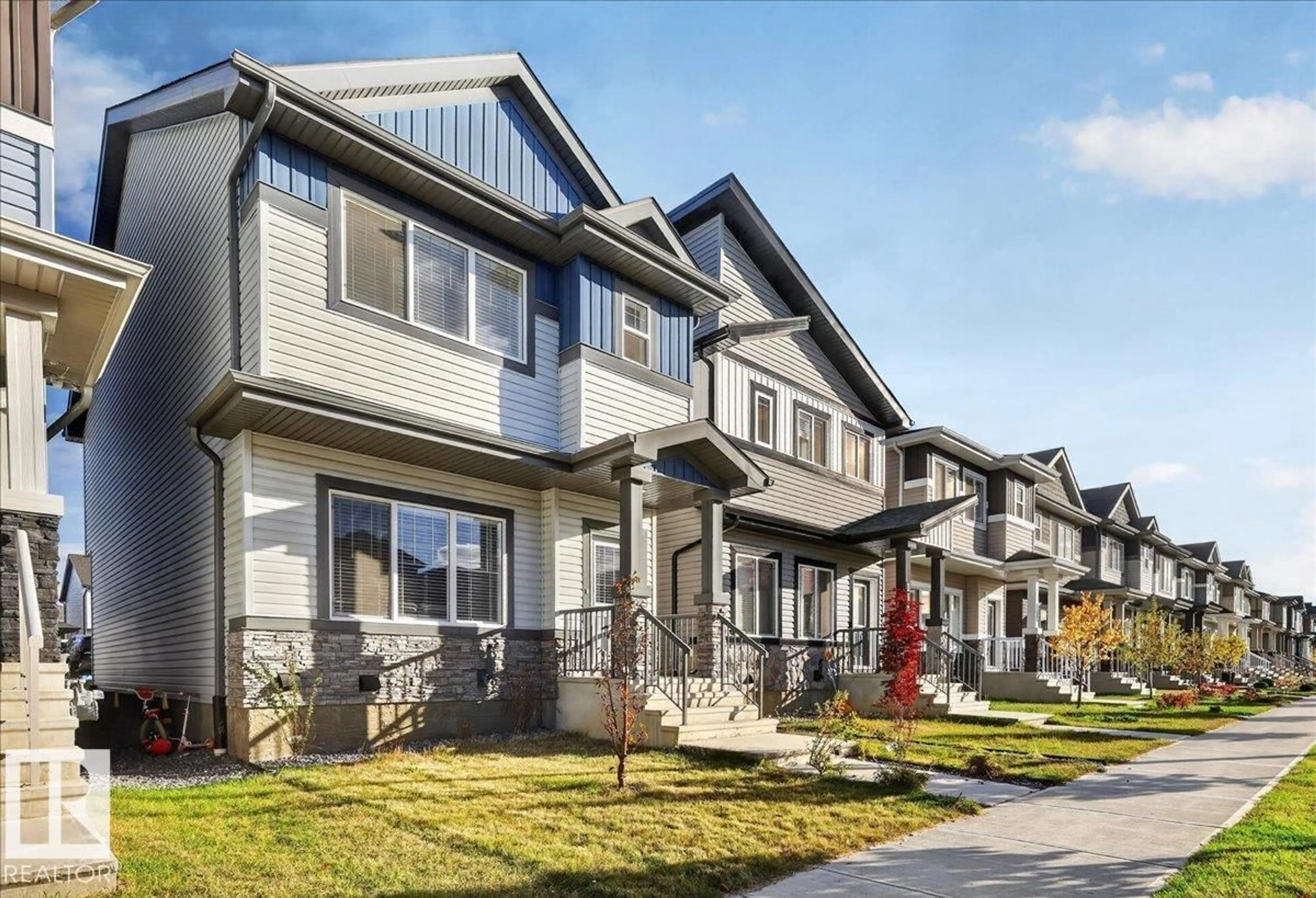 Home with vinyl exterior material, street for 3716 42 AV, Beaumont Alberta T4X3B3