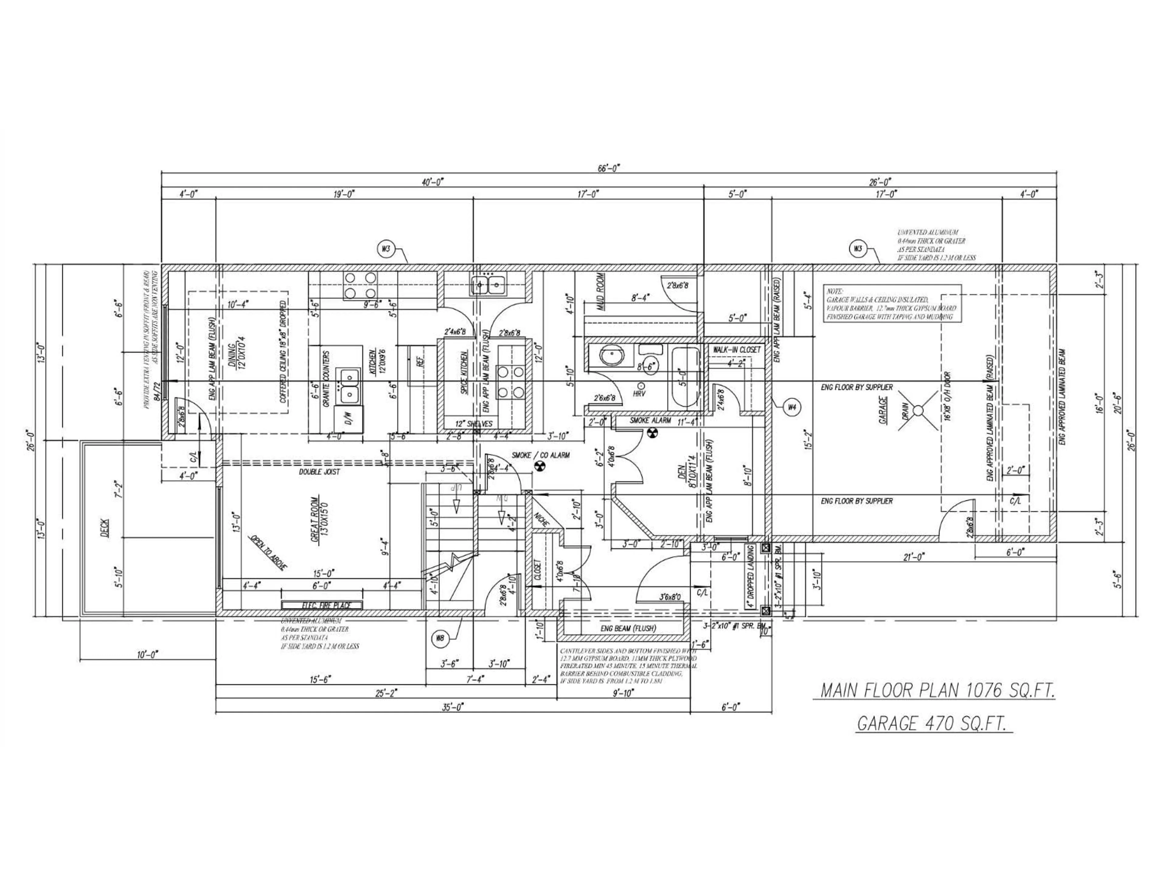 Floor plan for NE - 1542 64 AV, Rural Leduc County Alberta T4X2C1