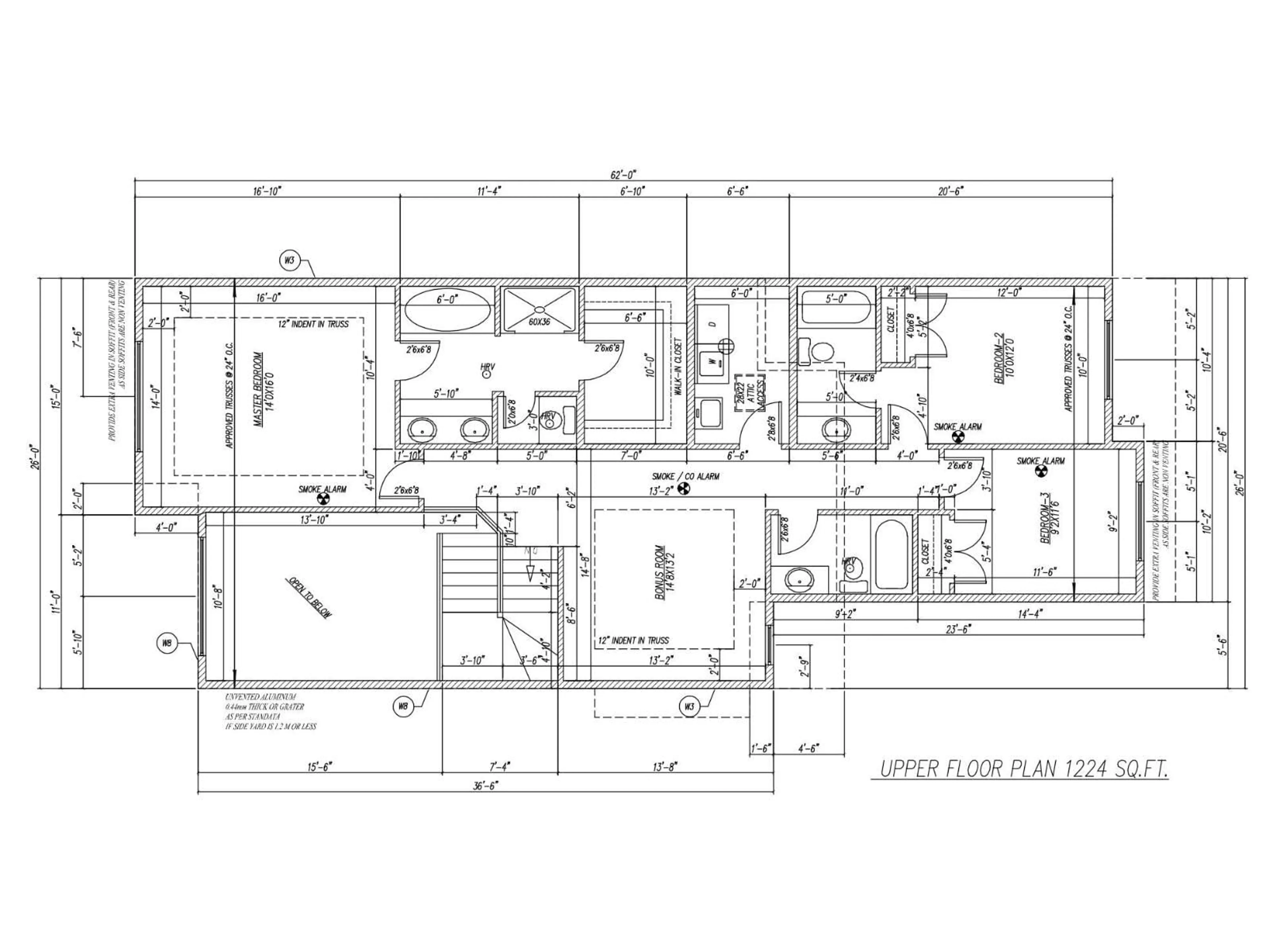 Floor plan for NE - 1542 64 AV, Rural Leduc County Alberta T4X2C1
