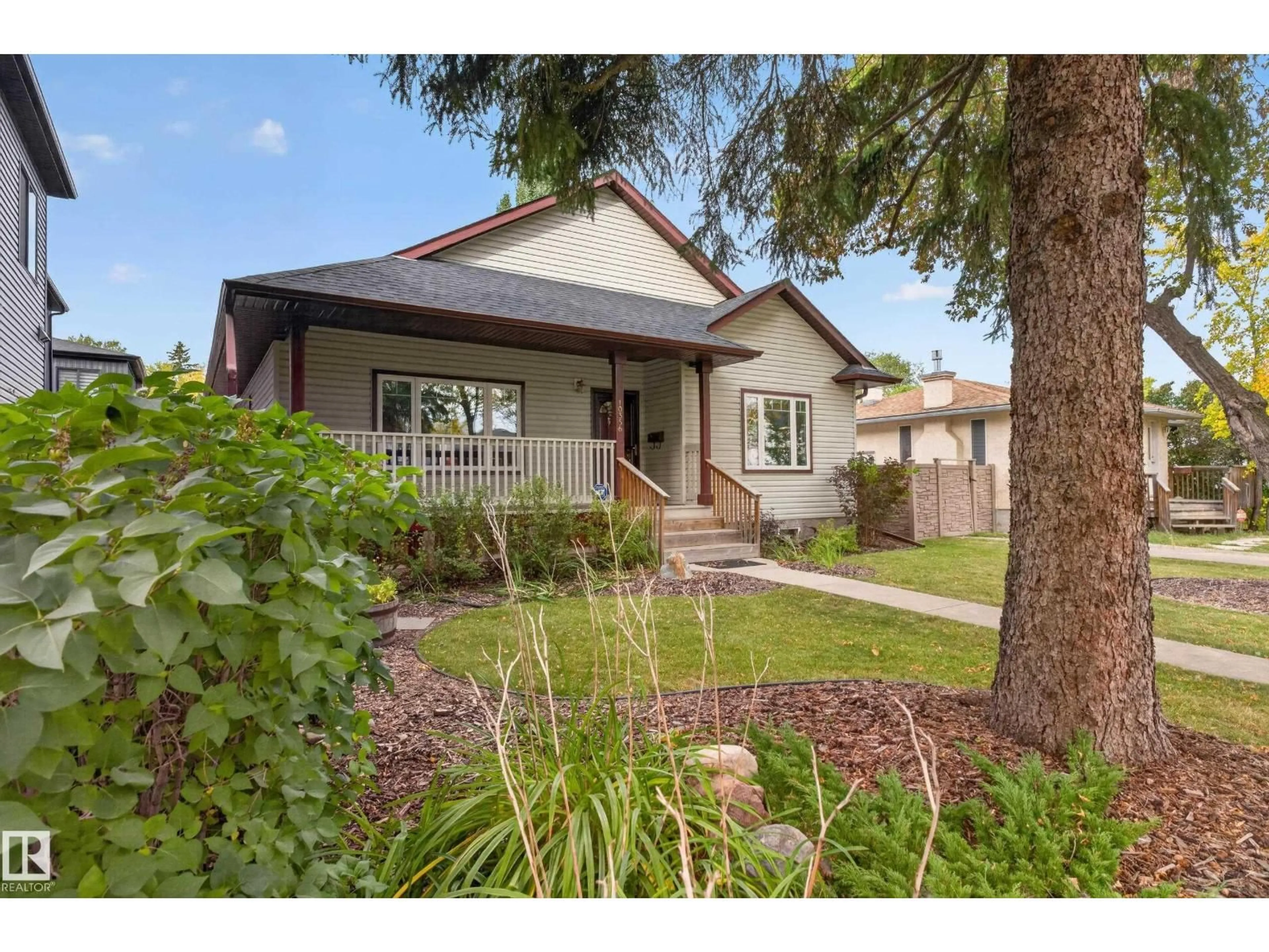 Home with brick exterior material, street for 10356 147 ST, Edmonton Alberta T5N3C3