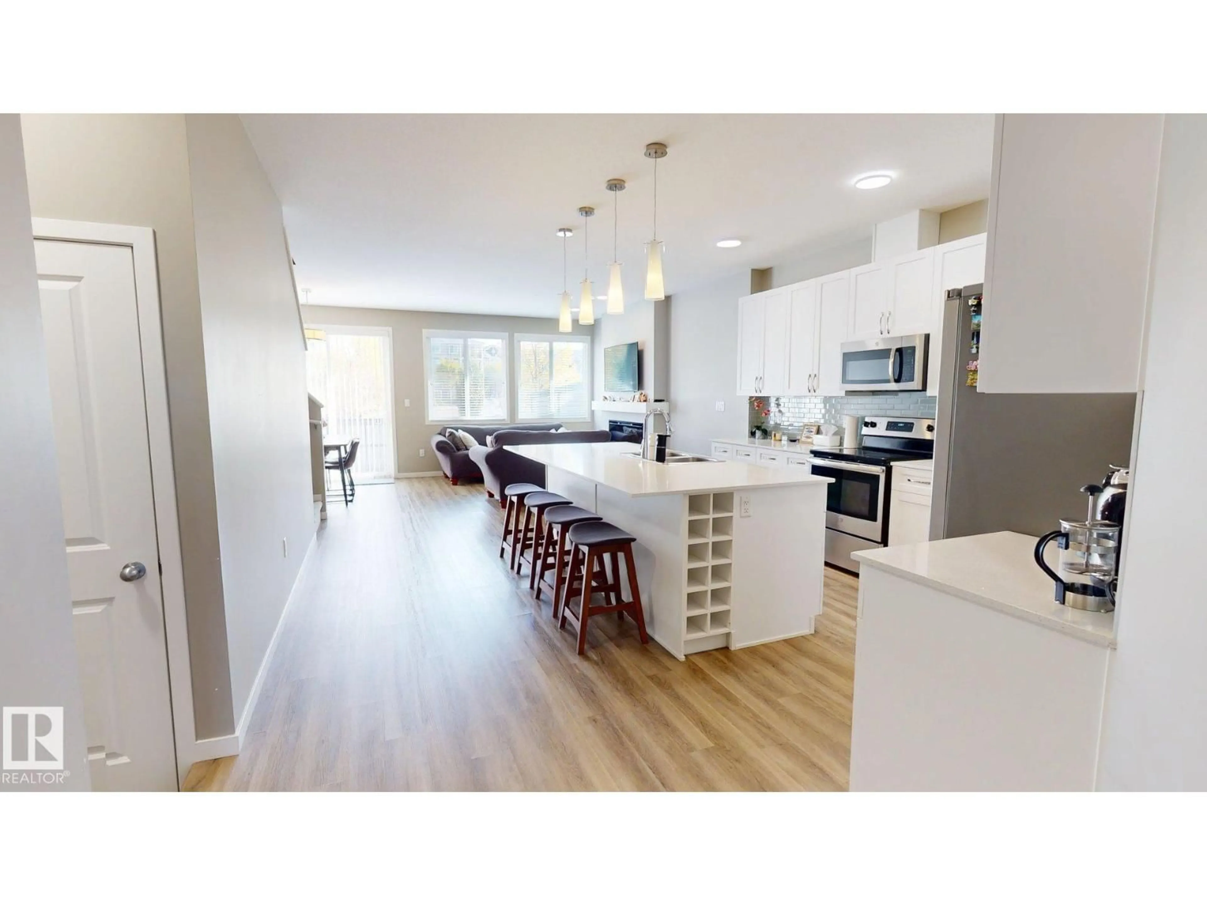 Open concept kitchen, unknown for SW - 2319 82 ST, Edmonton Alberta T6X2J7