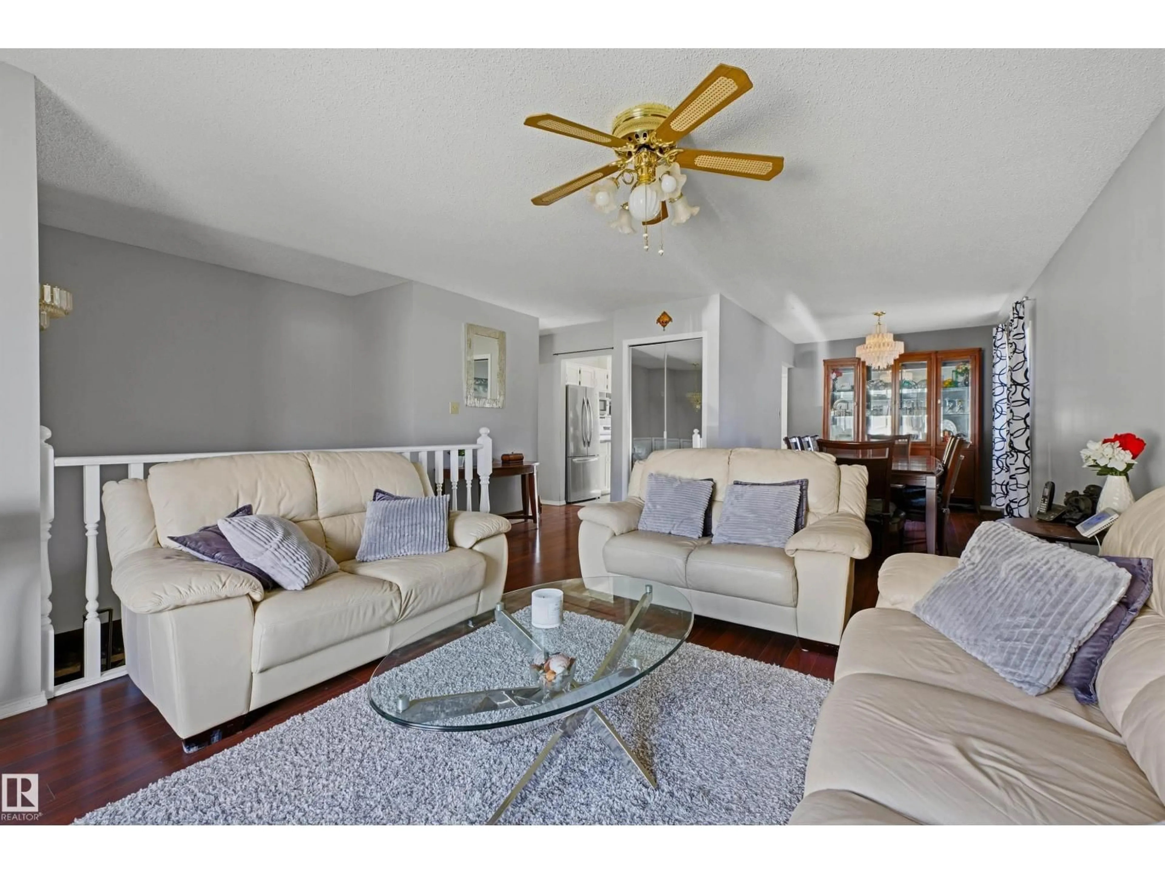 Living room with furniture, unknown for 3519 33 AV, Edmonton Alberta T6L4N6