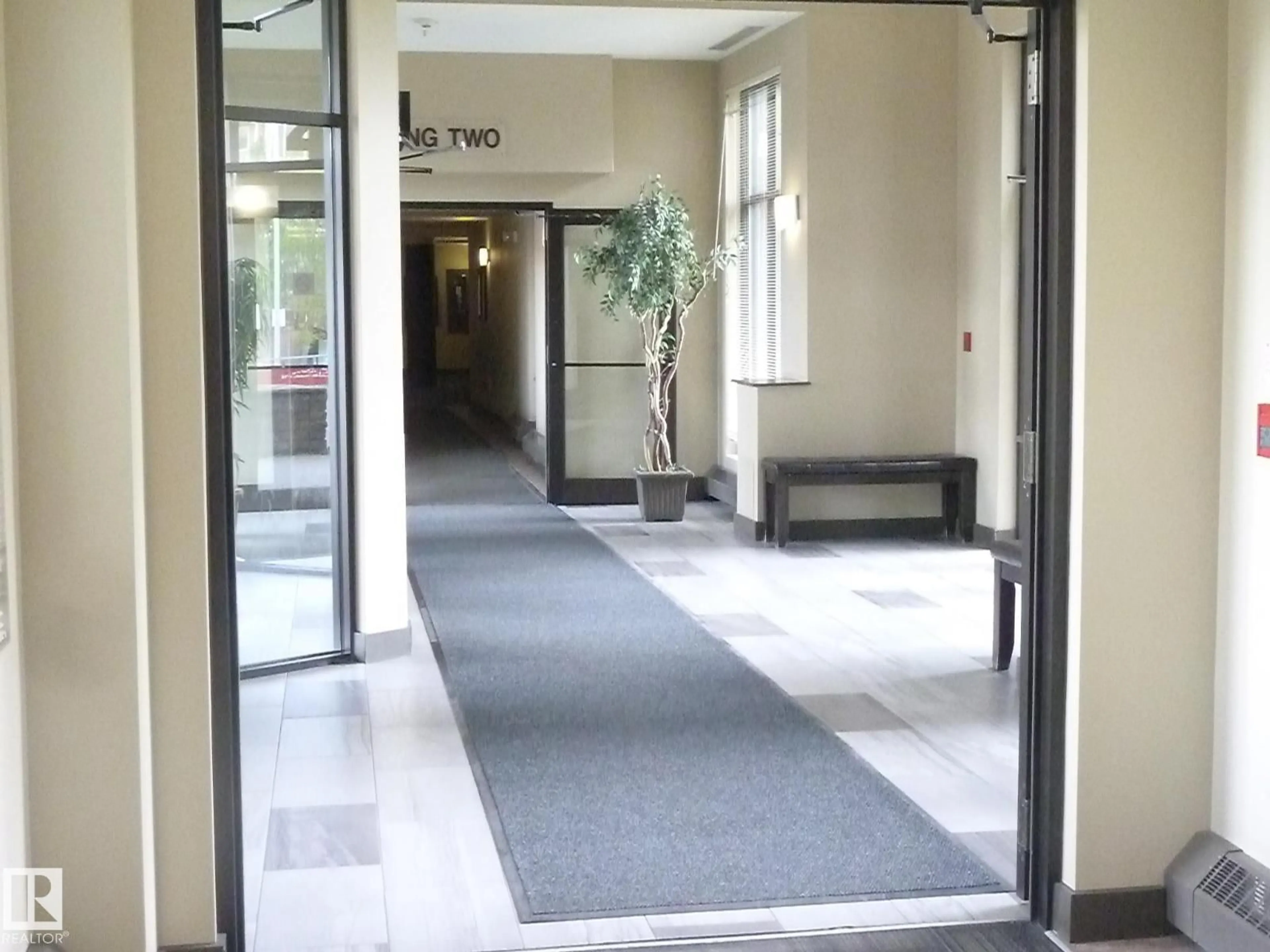 Indoor foyer for #1-104 - 4245 139 AV, Edmonton Alberta T5Y3E8