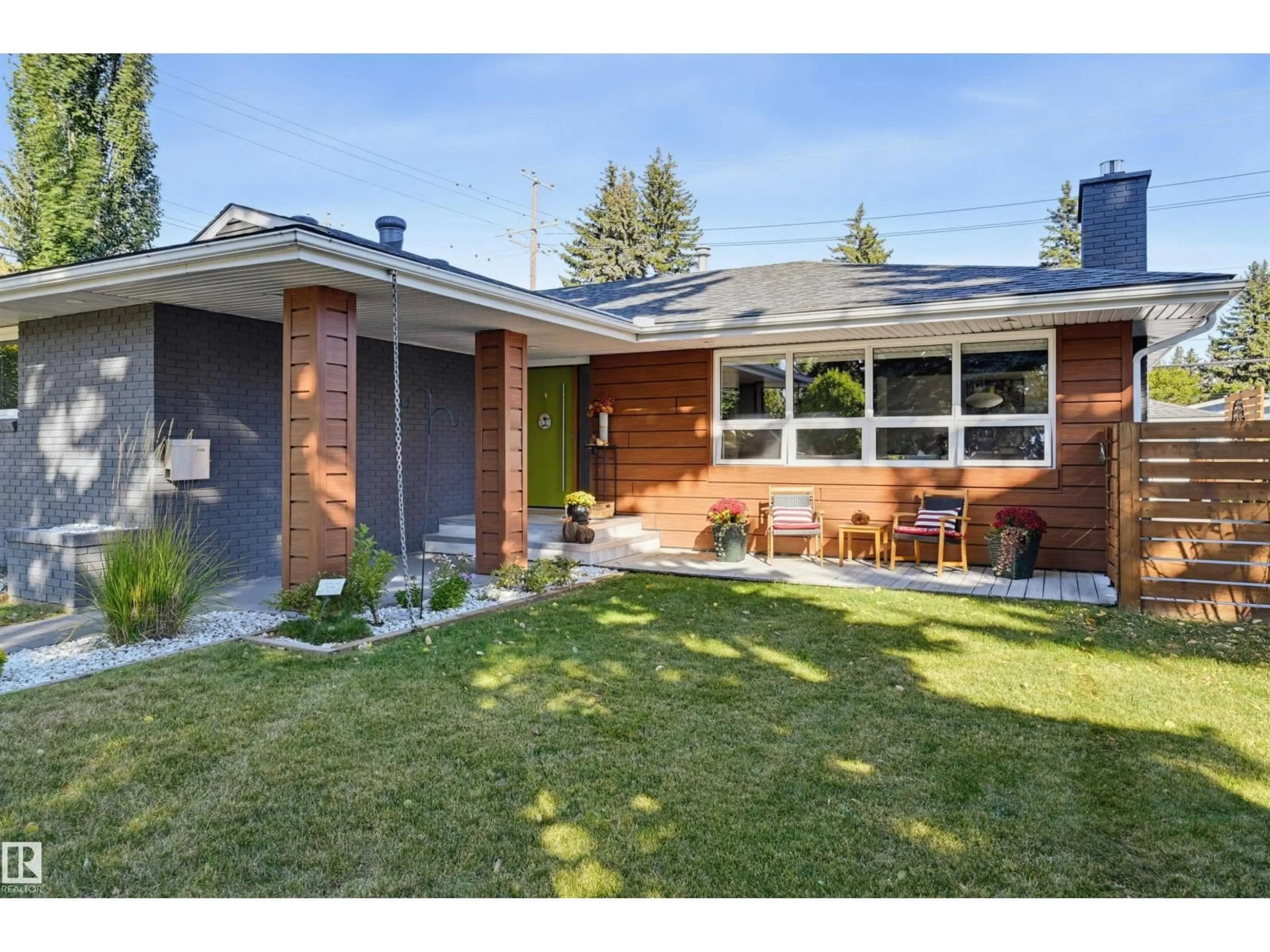 Home with brick exterior material, street for 14012 80 AV, Edmonton Alberta T5R3J7