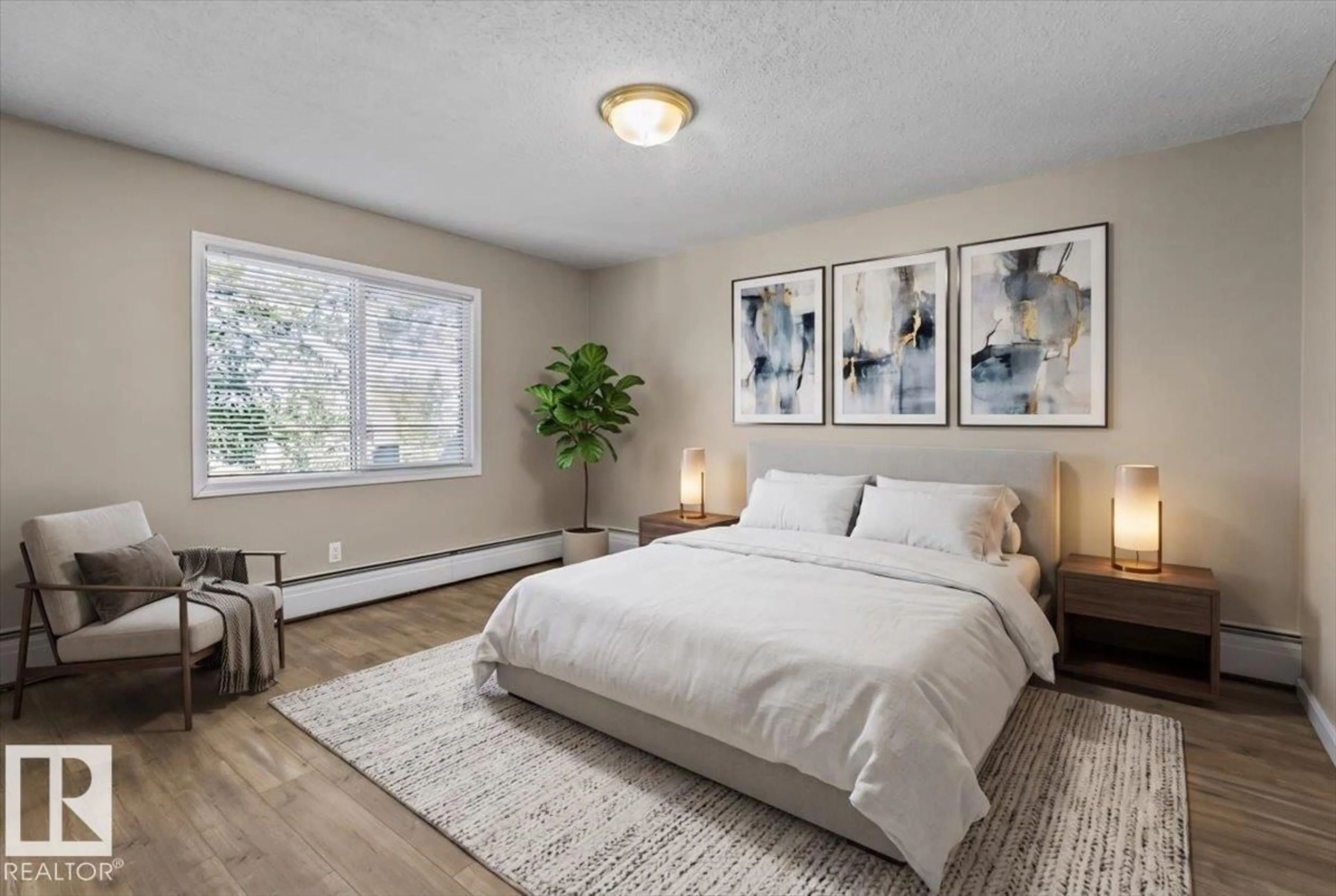Bedroom with bed, unknown for #301 - 11465 41 AV, Edmonton Alberta T6J0T9