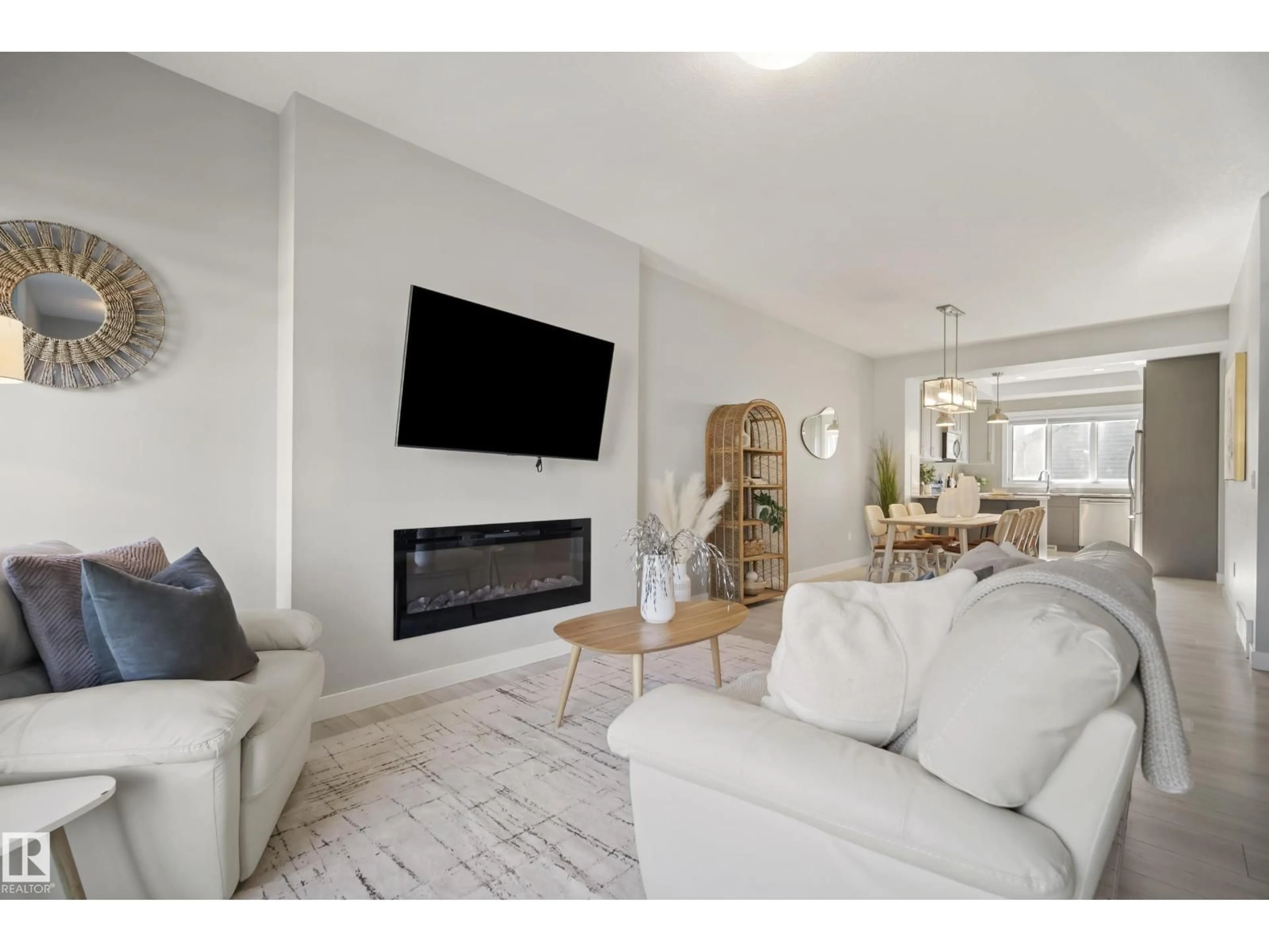 Living room with furniture, unknown for SW - 7437 CREIGHTON PL, Edmonton Alberta T6W3Z2