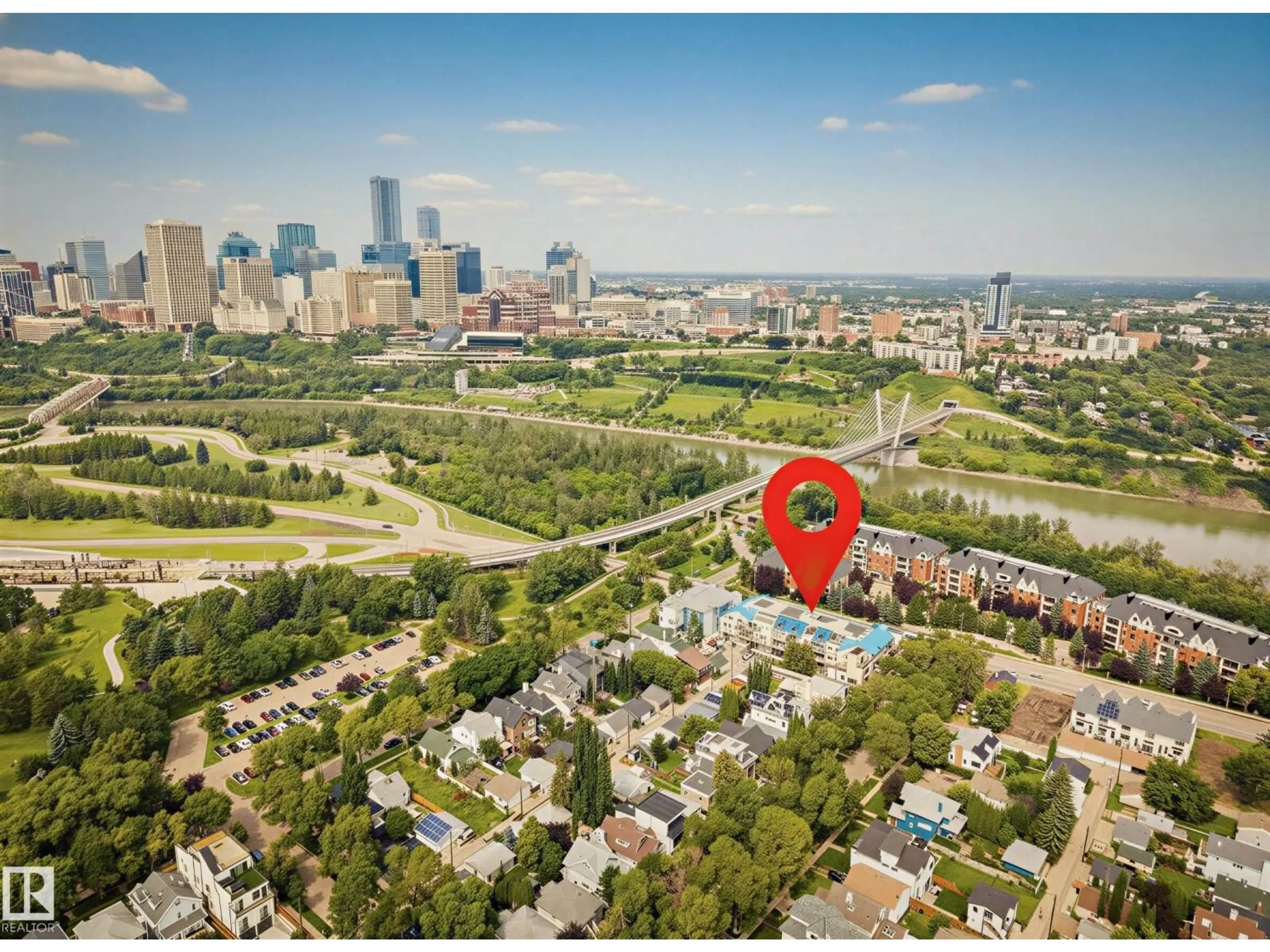 Picture of a map for #104 - 9603 98 AV, Edmonton Alberta T6C2E2