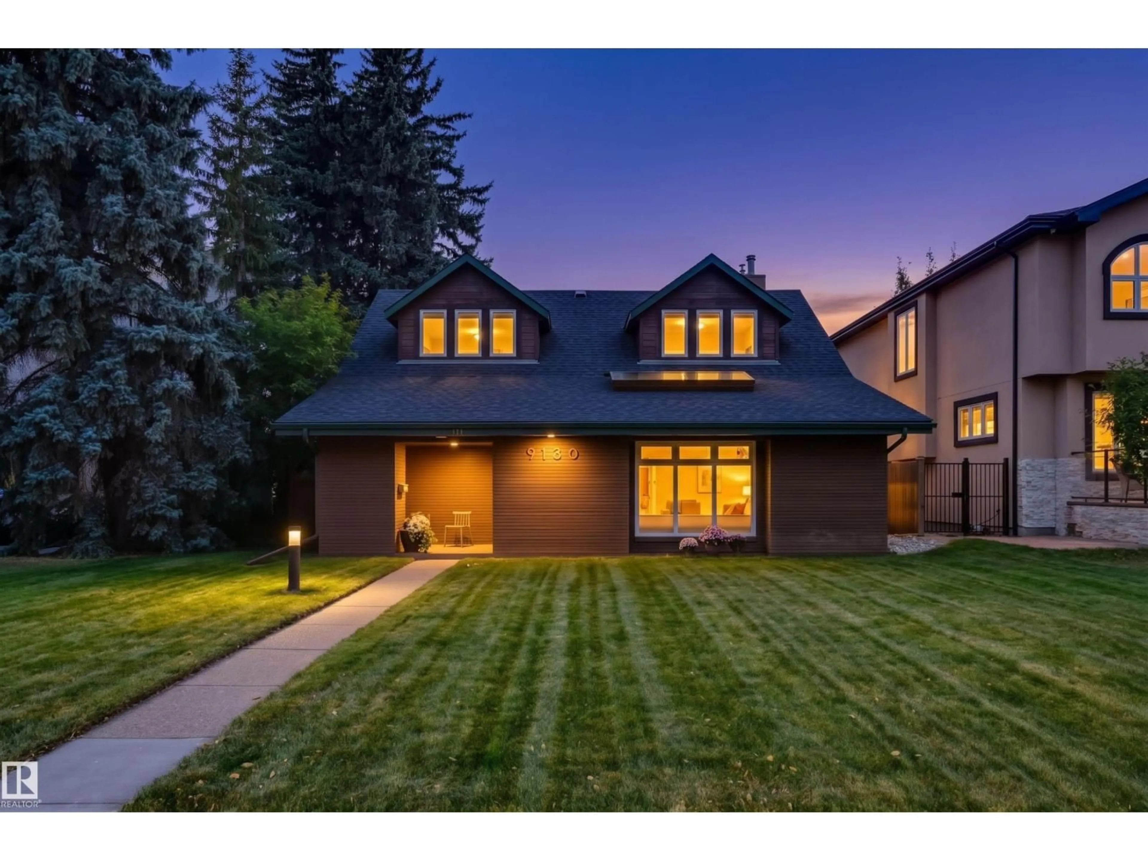 Home with brick exterior material, street for 9130 118 ST, Edmonton Alberta T6G1T7