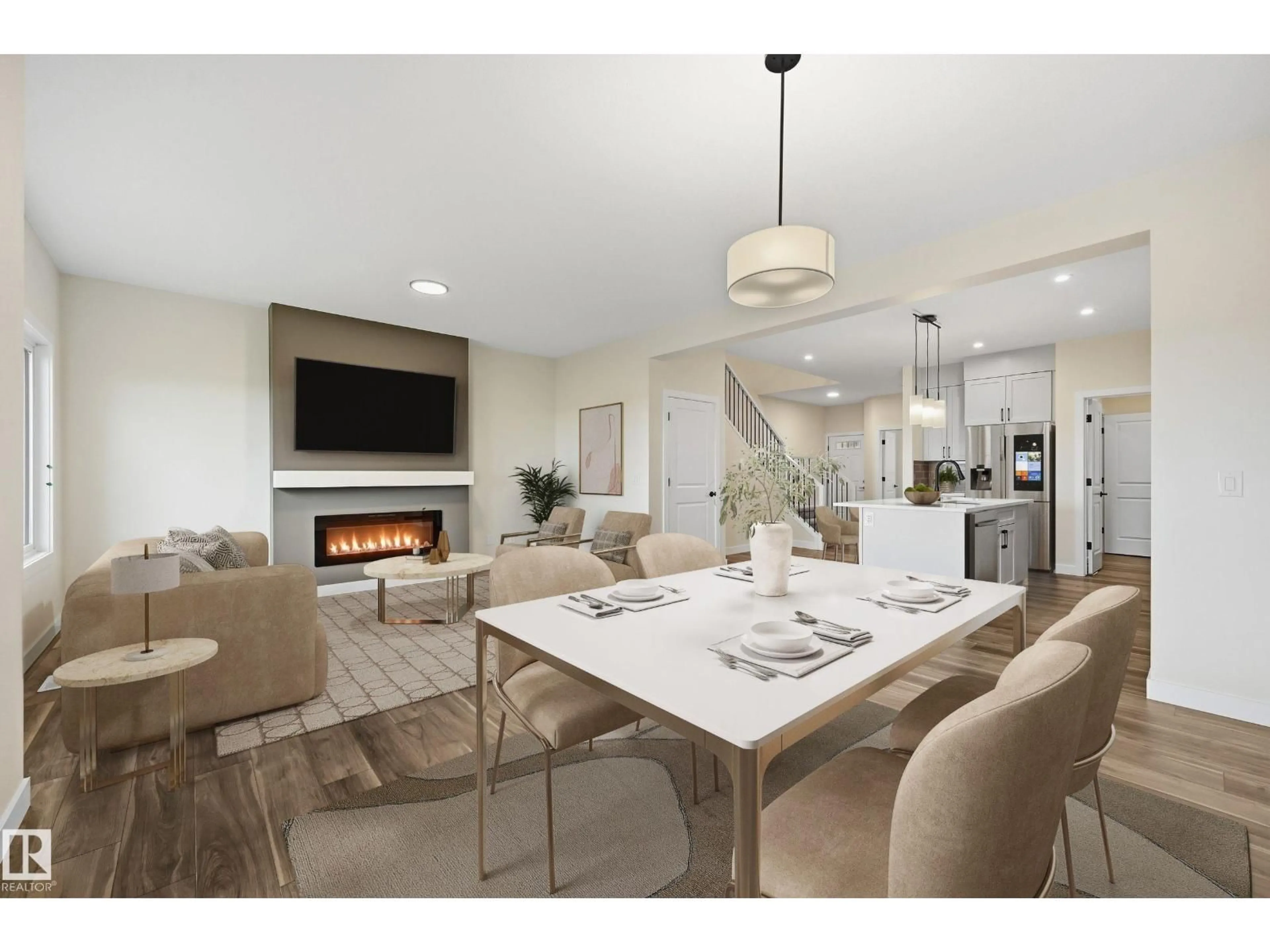 Open concept kitchen, unknown for 276 LODGE POLE PL, Leduc Alberta T9E0K7