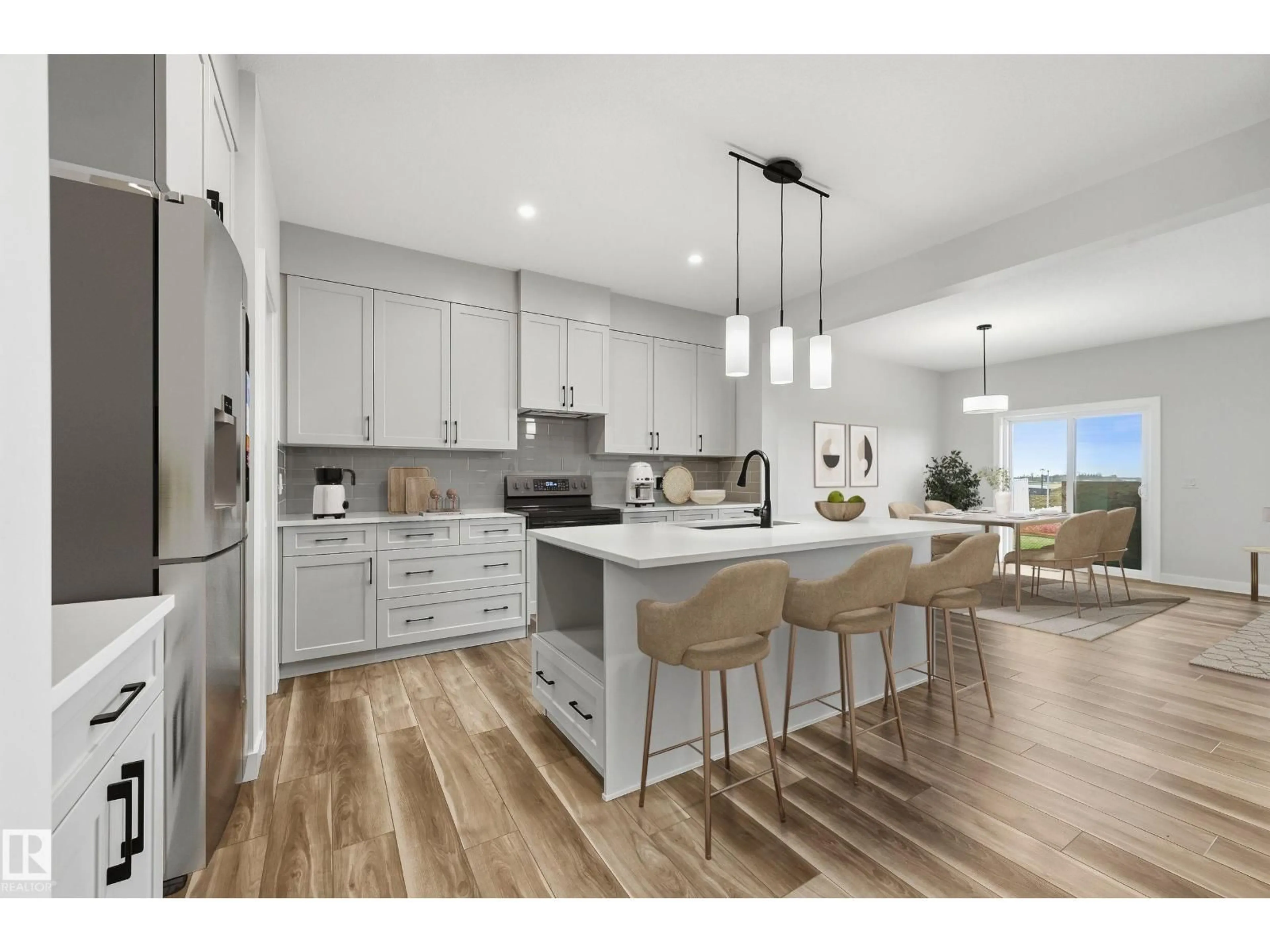 Open concept kitchen, unknown for 276 LODGE POLE PL, Leduc Alberta T9E0K7