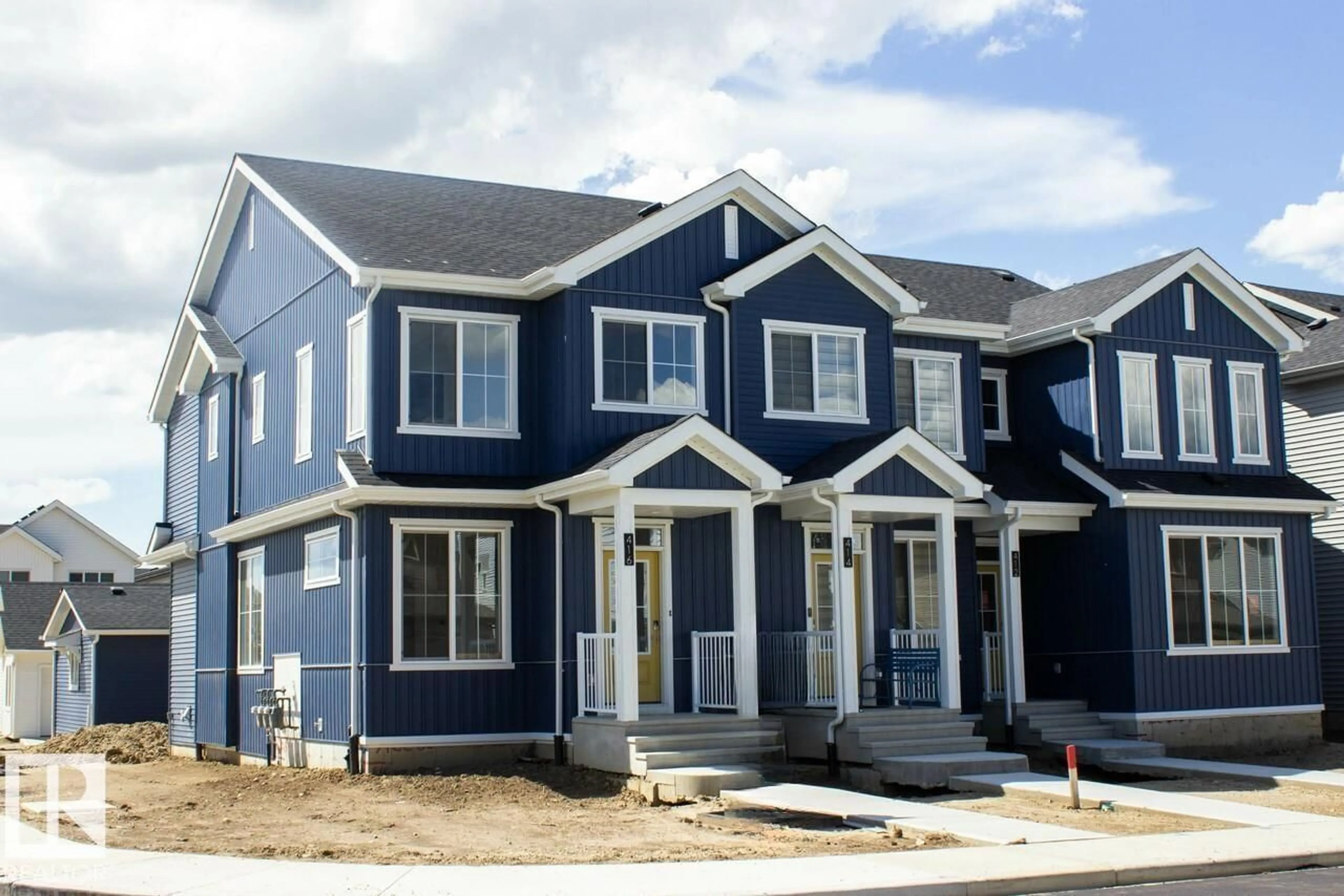 Home with vinyl exterior material, street for 416 26 ST, Edmonton Alberta T6X3J1