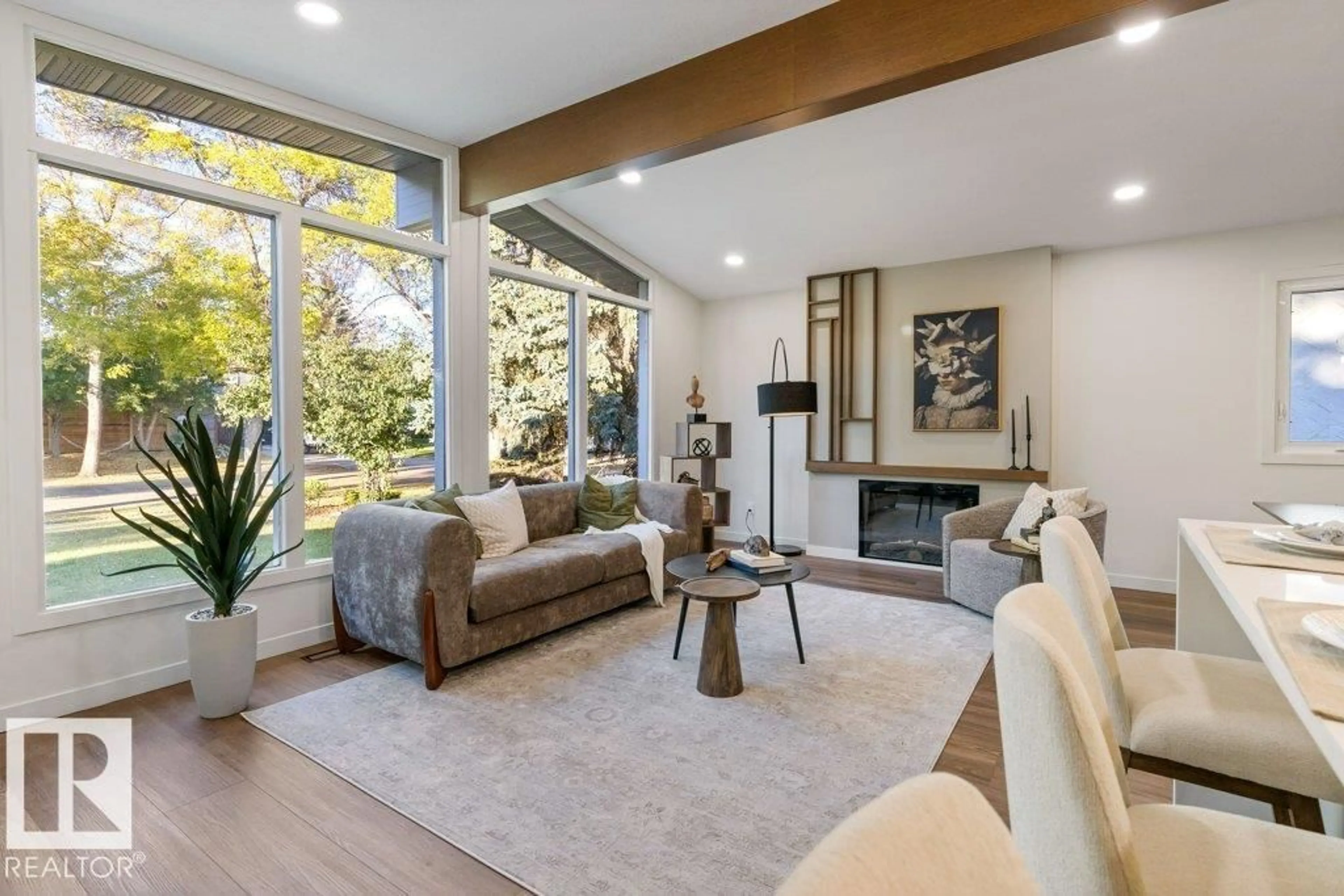 Living room with furniture, unknown for 102 GOODRIDGE DR, St. Albert Alberta T8N2B2