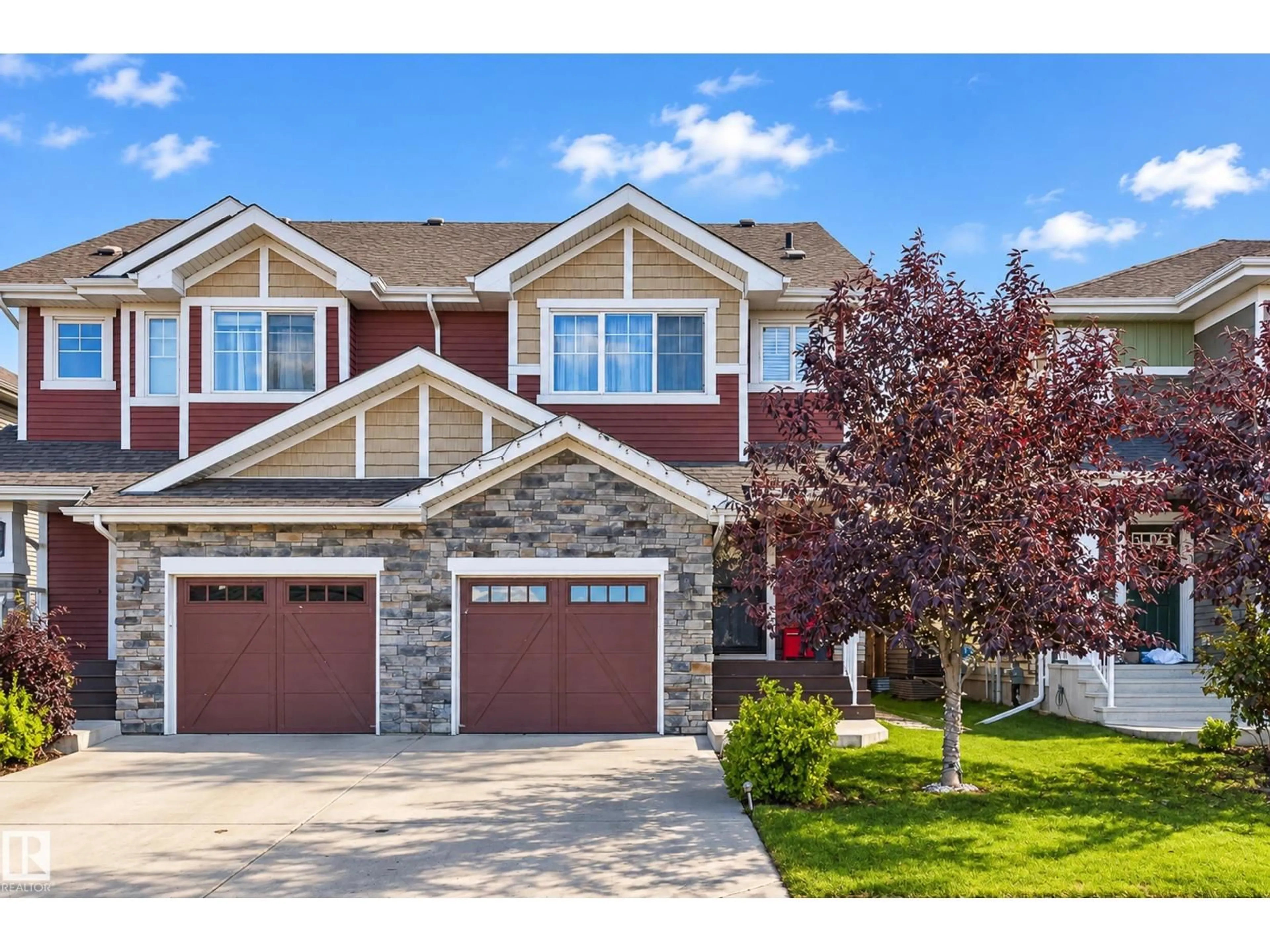 Home with brick exterior material, street for 505 EBBERS WY, Edmonton Alberta T5Y3T8