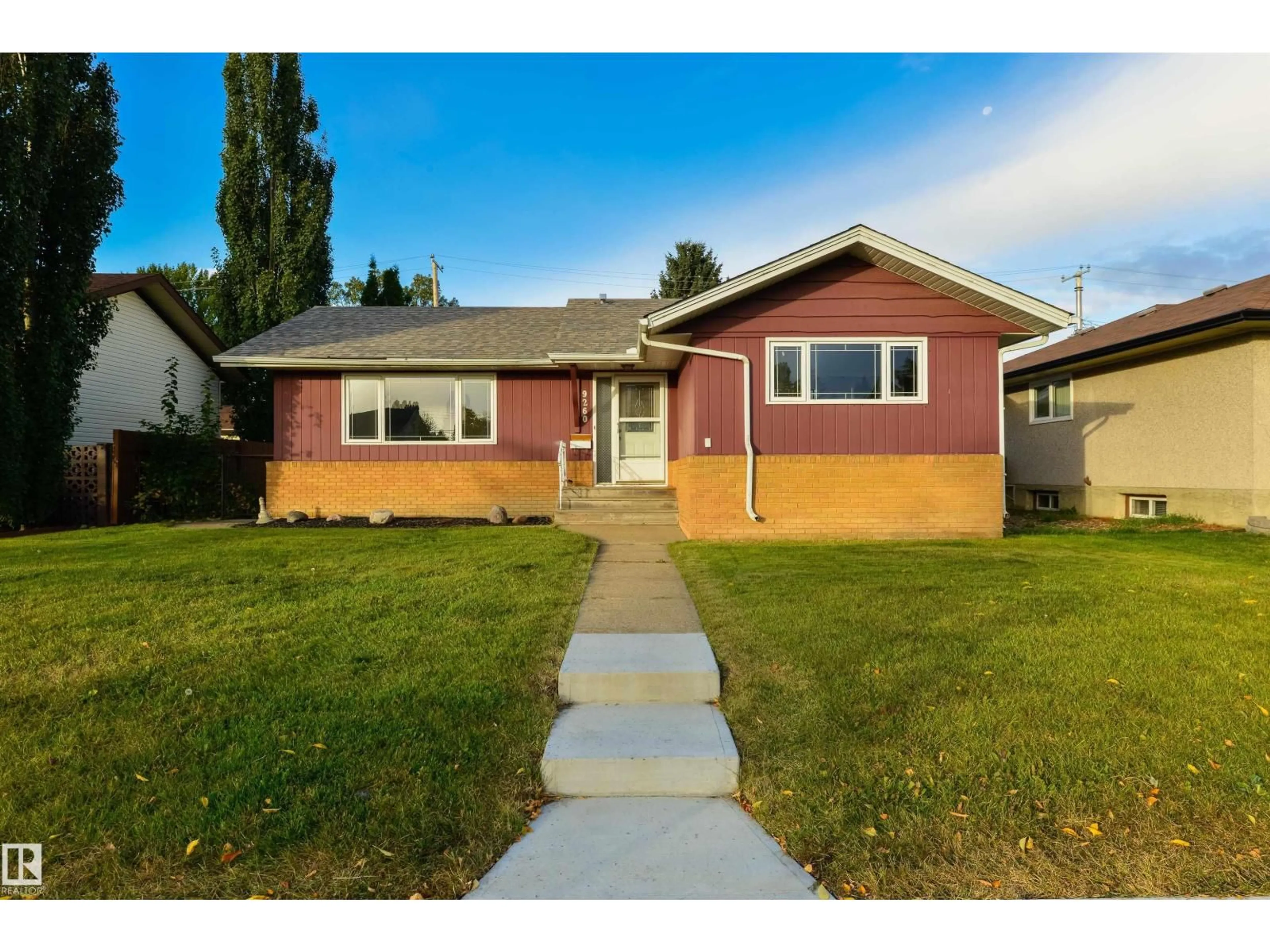 Home with brick exterior material, street for 9260 OTTEWELL RD, Edmonton Alberta T6B2C9