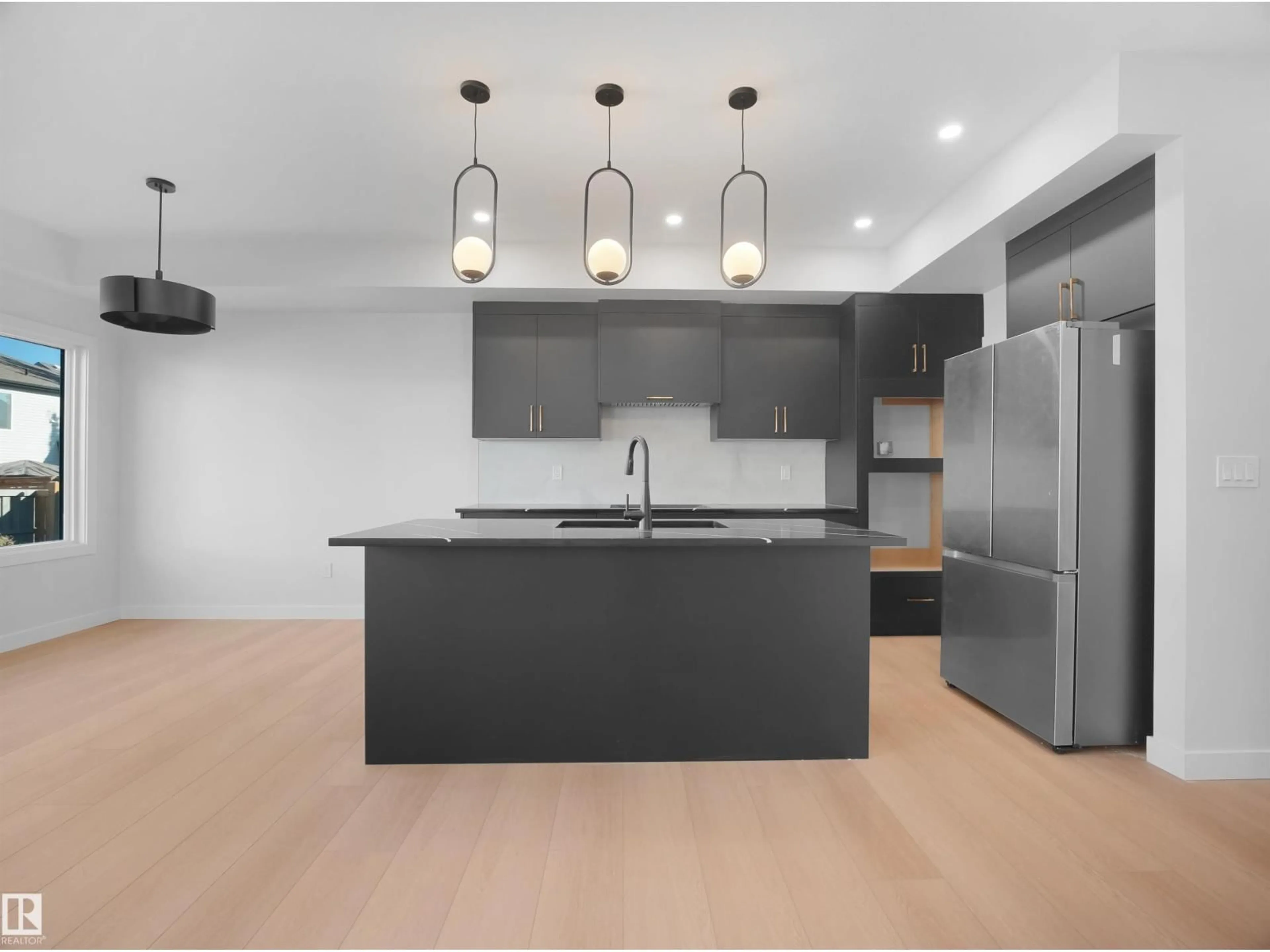 Open concept kitchen, unknown for 22108 94 AV, Edmonton Alberta T5T7T6
