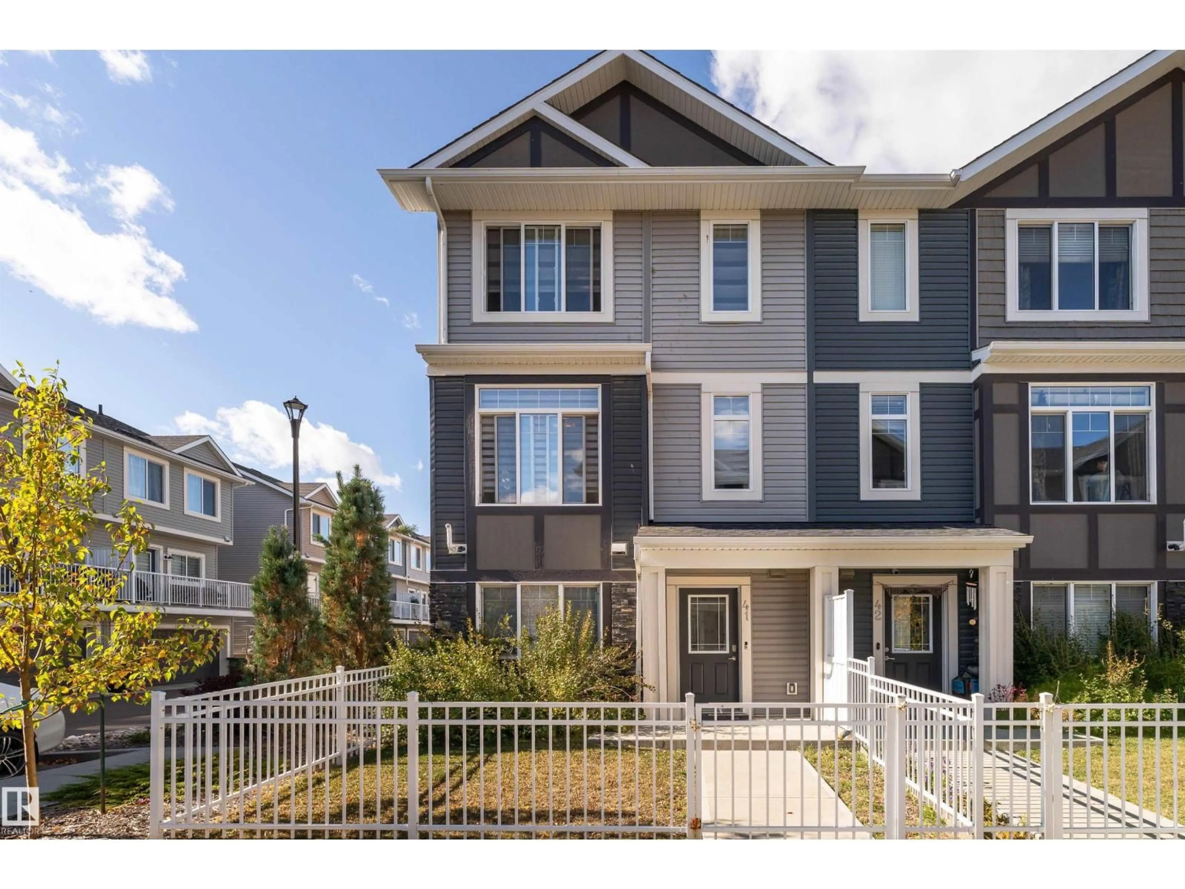 Home with vinyl exterior material, street for #41 - 2215 24 ST, Edmonton Alberta T6T1A6