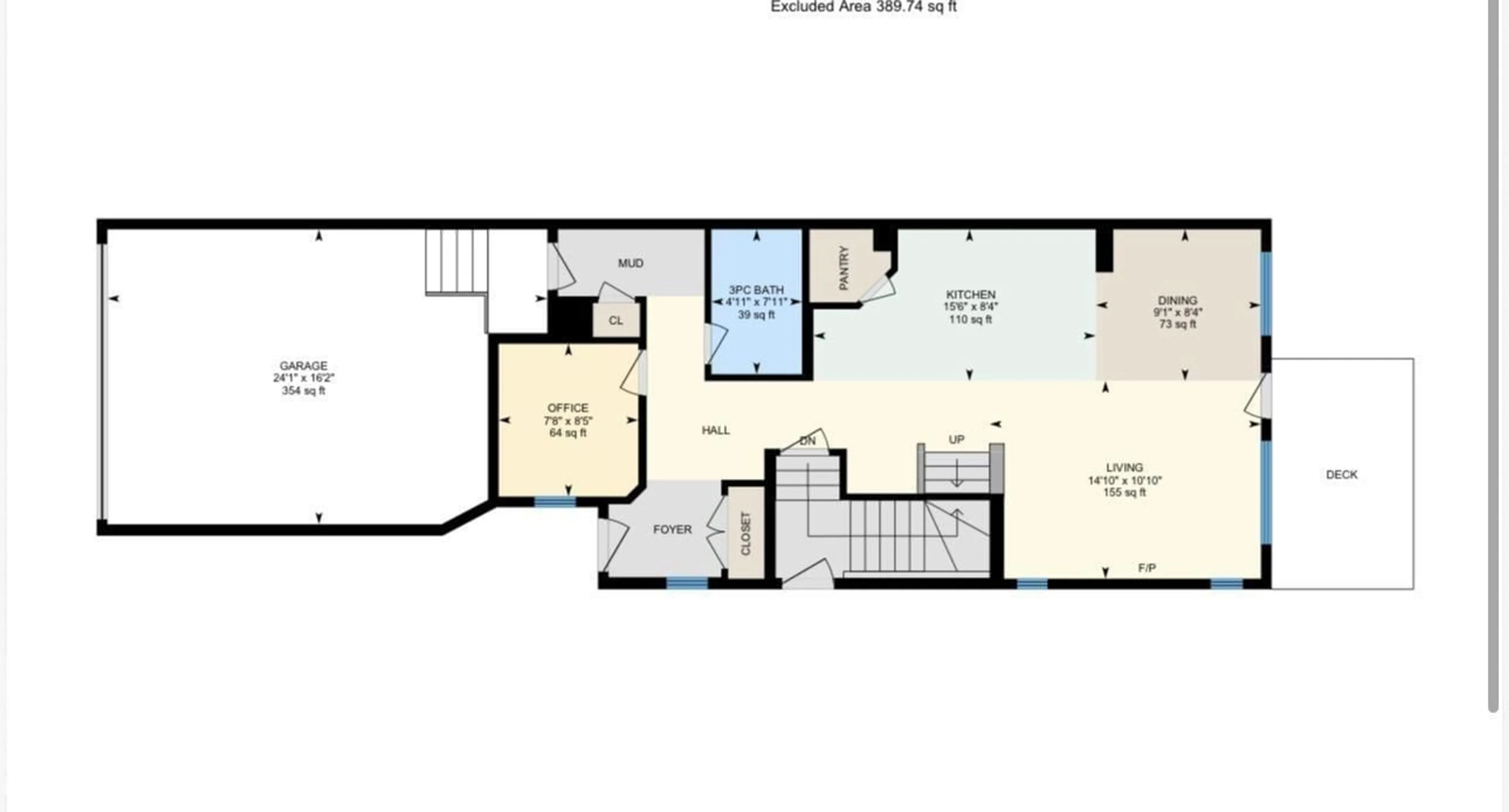 Floor plan for 2 PARKER LN, Spruce Grove Alberta T7X4T2