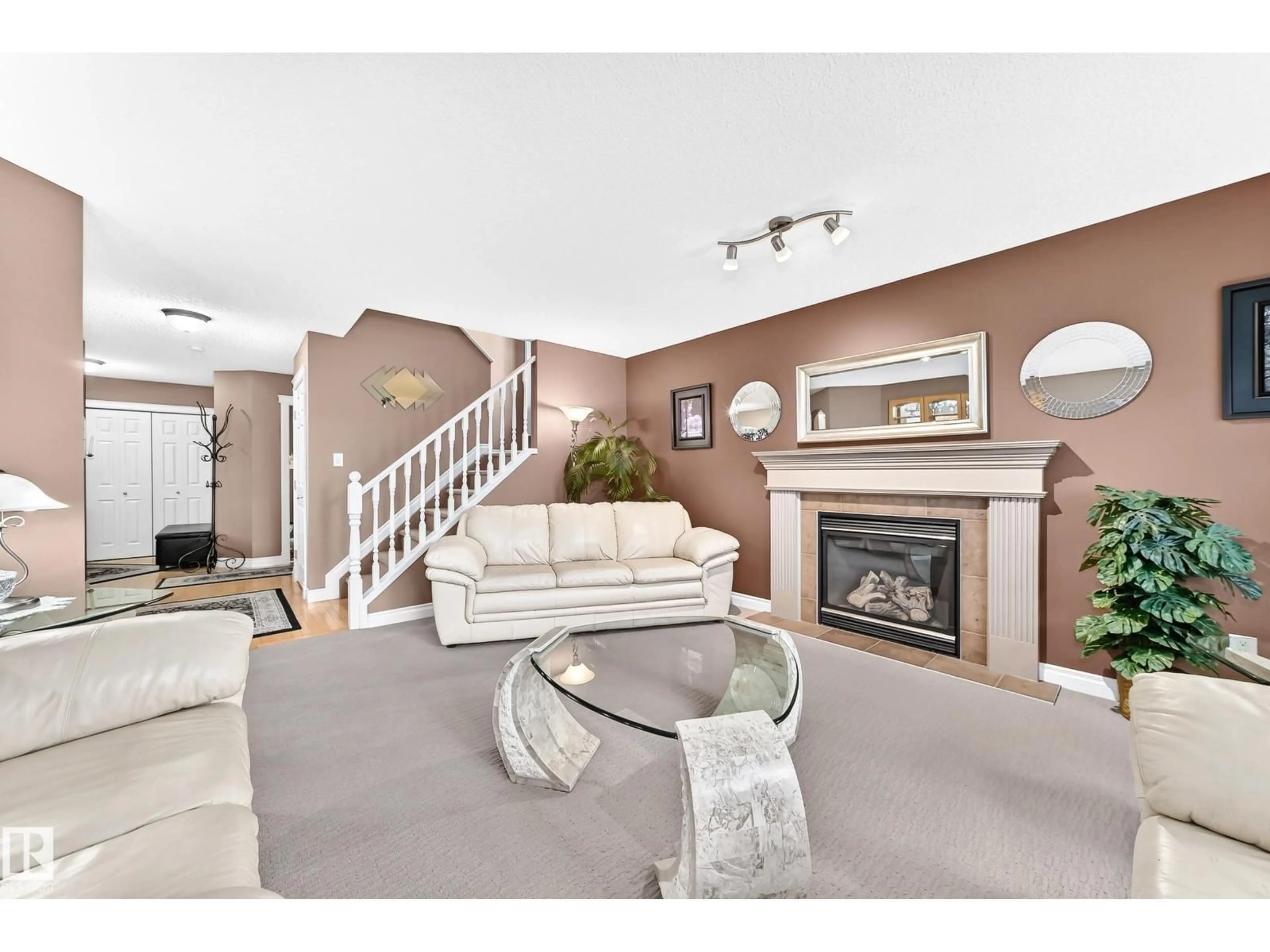 Living room with furniture, unknown for SW - 1108 117 ST, Edmonton Alberta T6W1W8