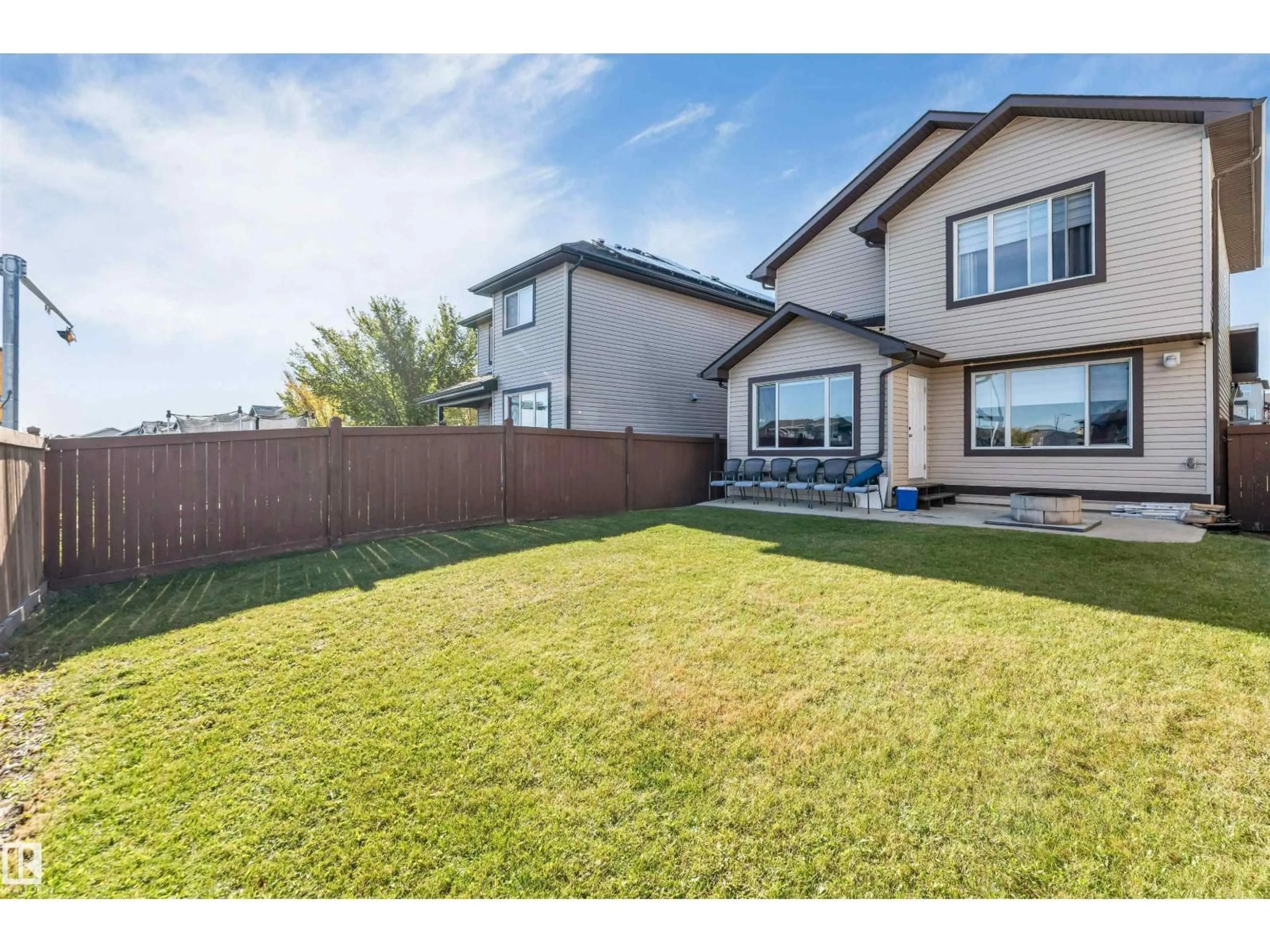 A pic from outside/outdoor area/front of a property/back of a property/a pic from drone, mountain view for 3908 166 AV, Edmonton Alberta T5Y0N9