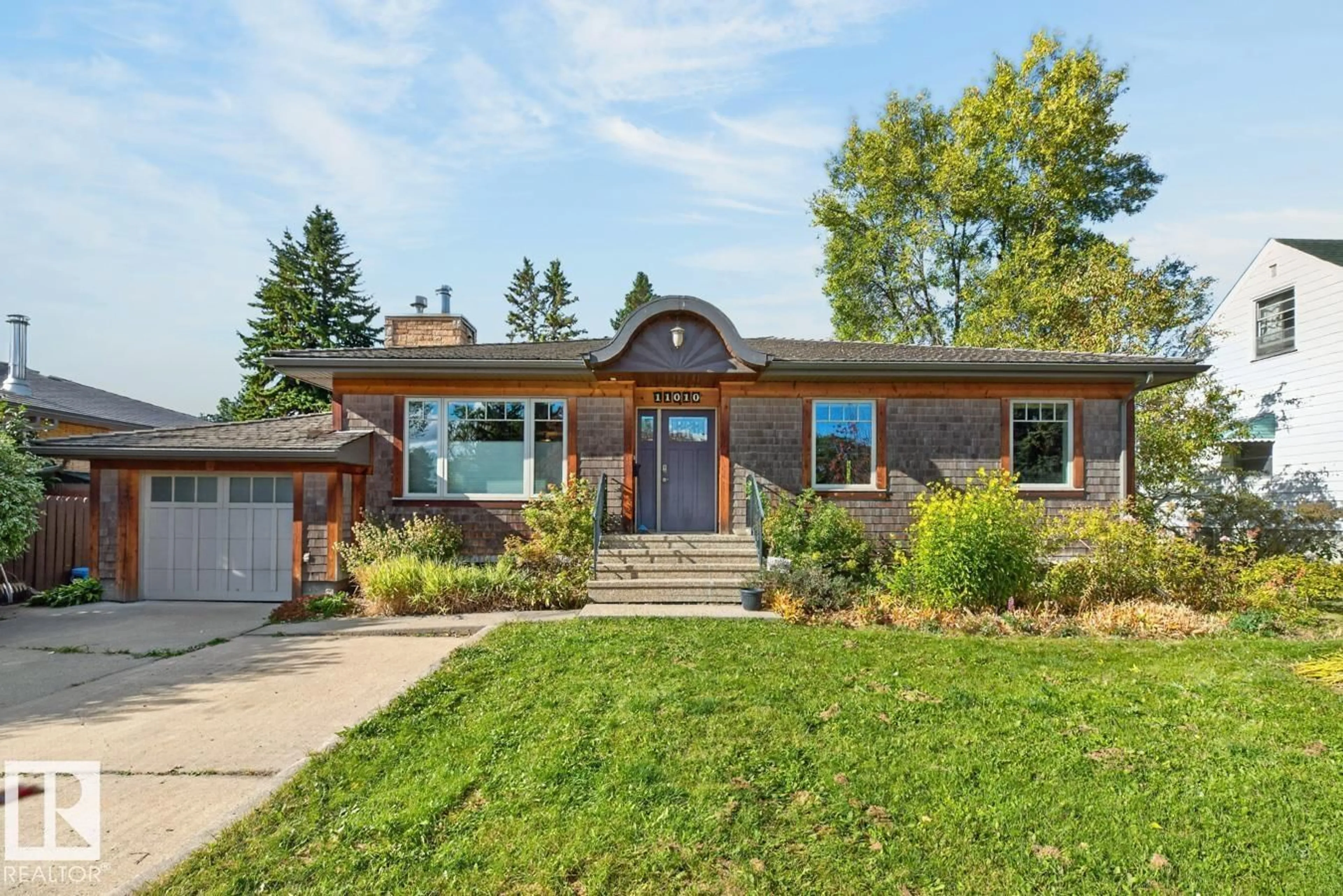 Home with brick exterior material, street for 11010 110 AV, Edmonton Alberta T5H1H9