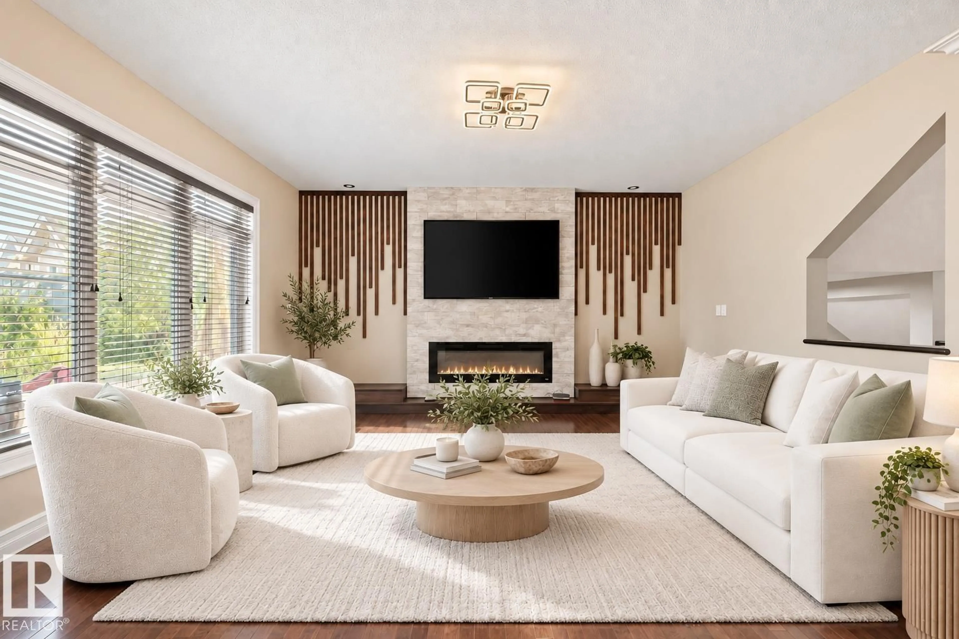 Living room with furniture, unknown for 2422 WARRY PL, Edmonton Alberta T6W0P1