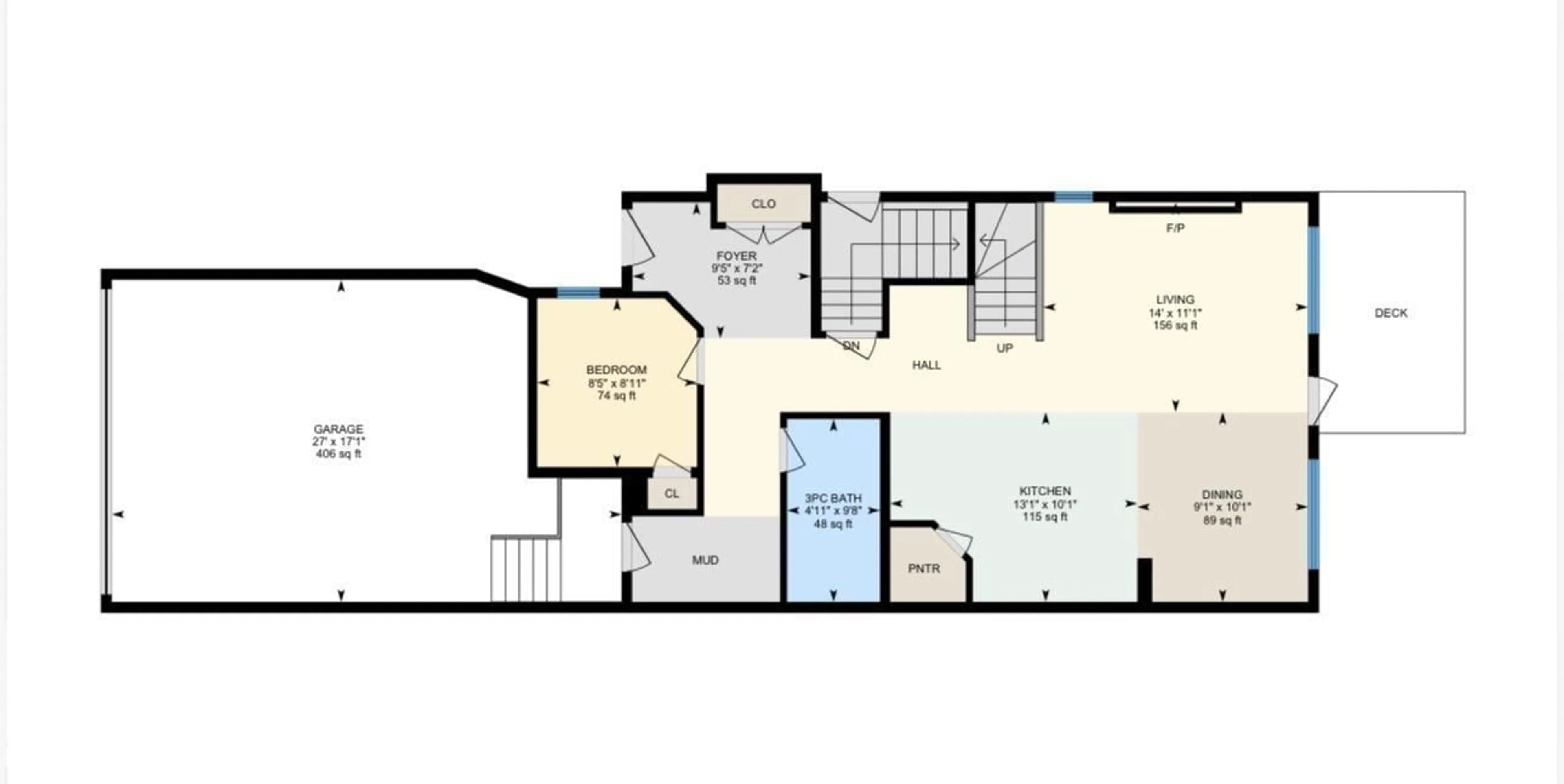 Floor plan for 4 PARKER LN, Spruce Grove Alberta T7X4T2