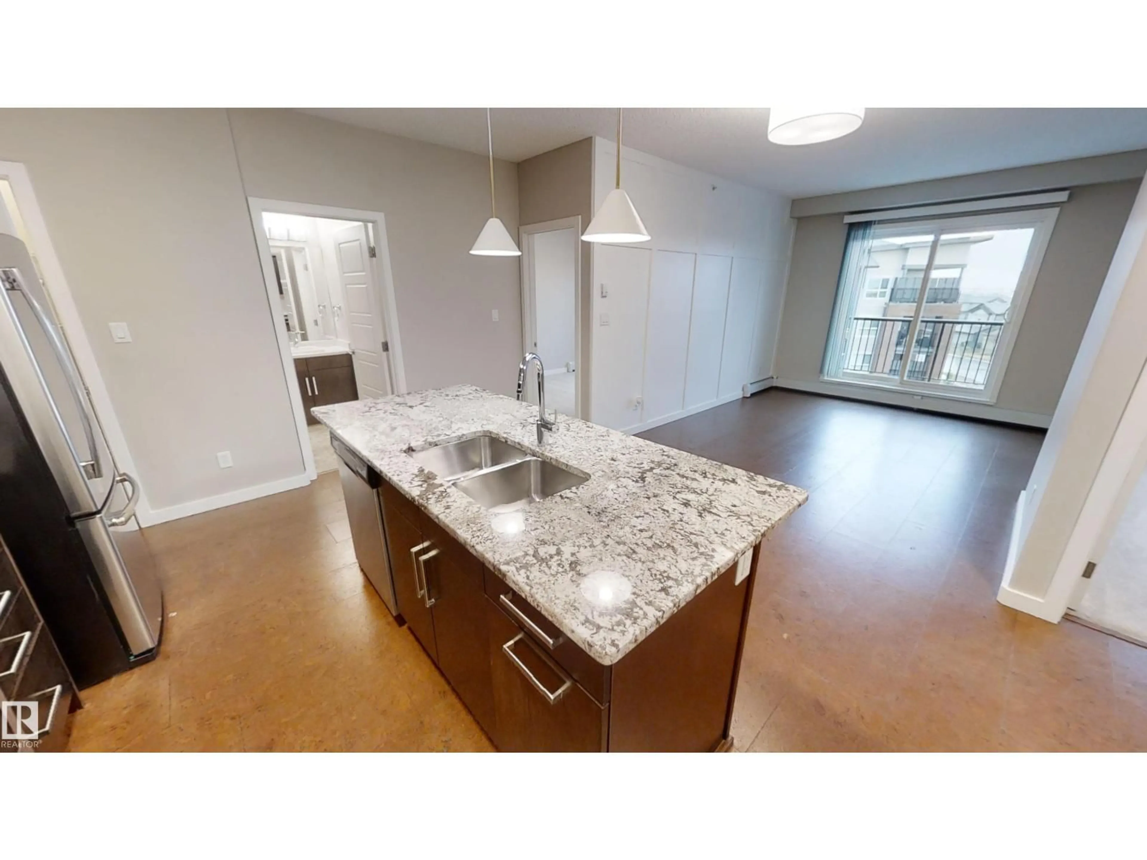 Open concept kitchen, unknown for #404 - 5510 SCHONSEE DR, Edmonton Alberta T5Z0N9