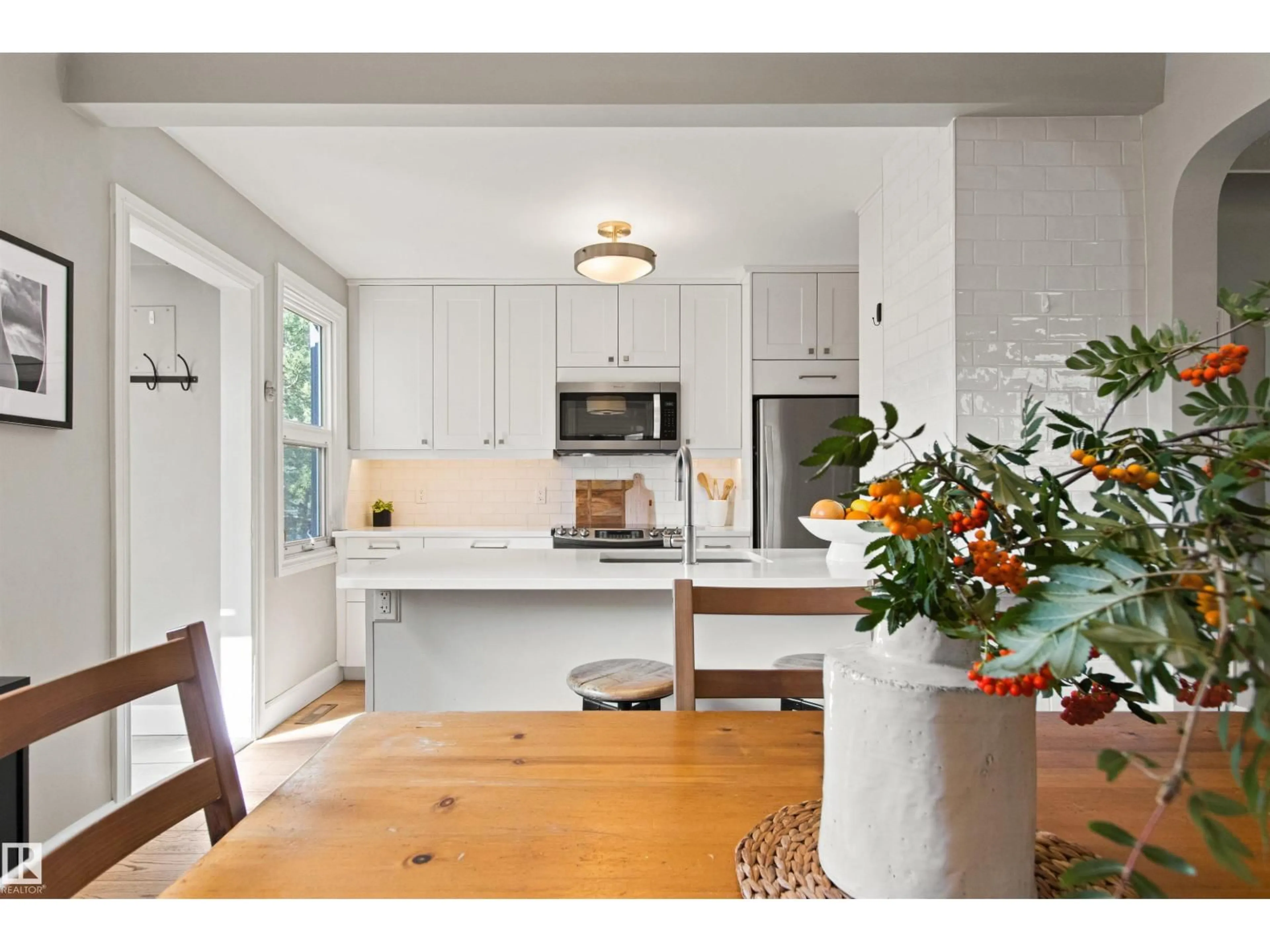 Open concept kitchen, unknown for 10741 70 AV, Edmonton Alberta T6H2G4