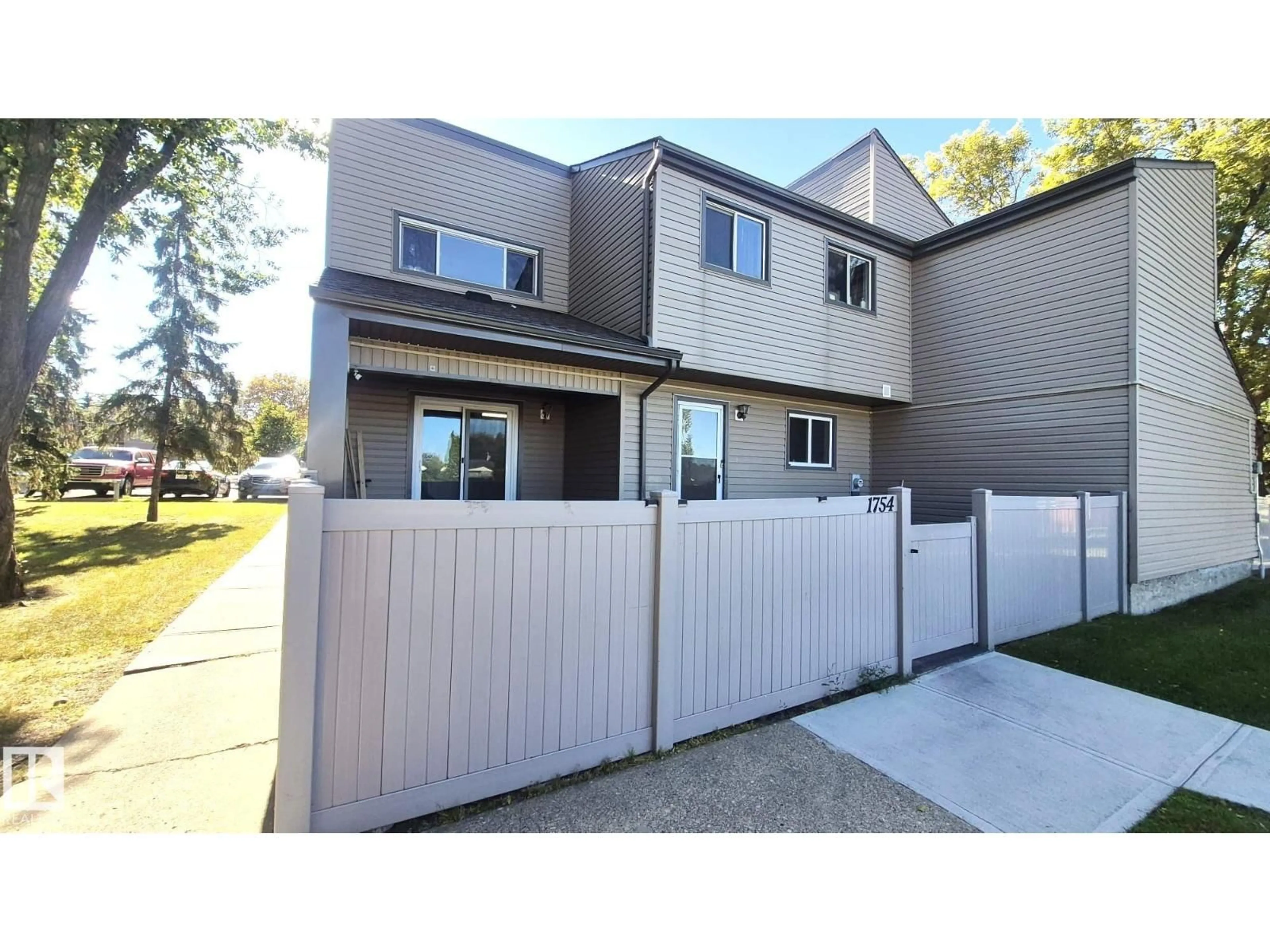 Home with vinyl exterior material, street for 1754 LAKEWOOD RD, Edmonton Alberta T6K3B6
