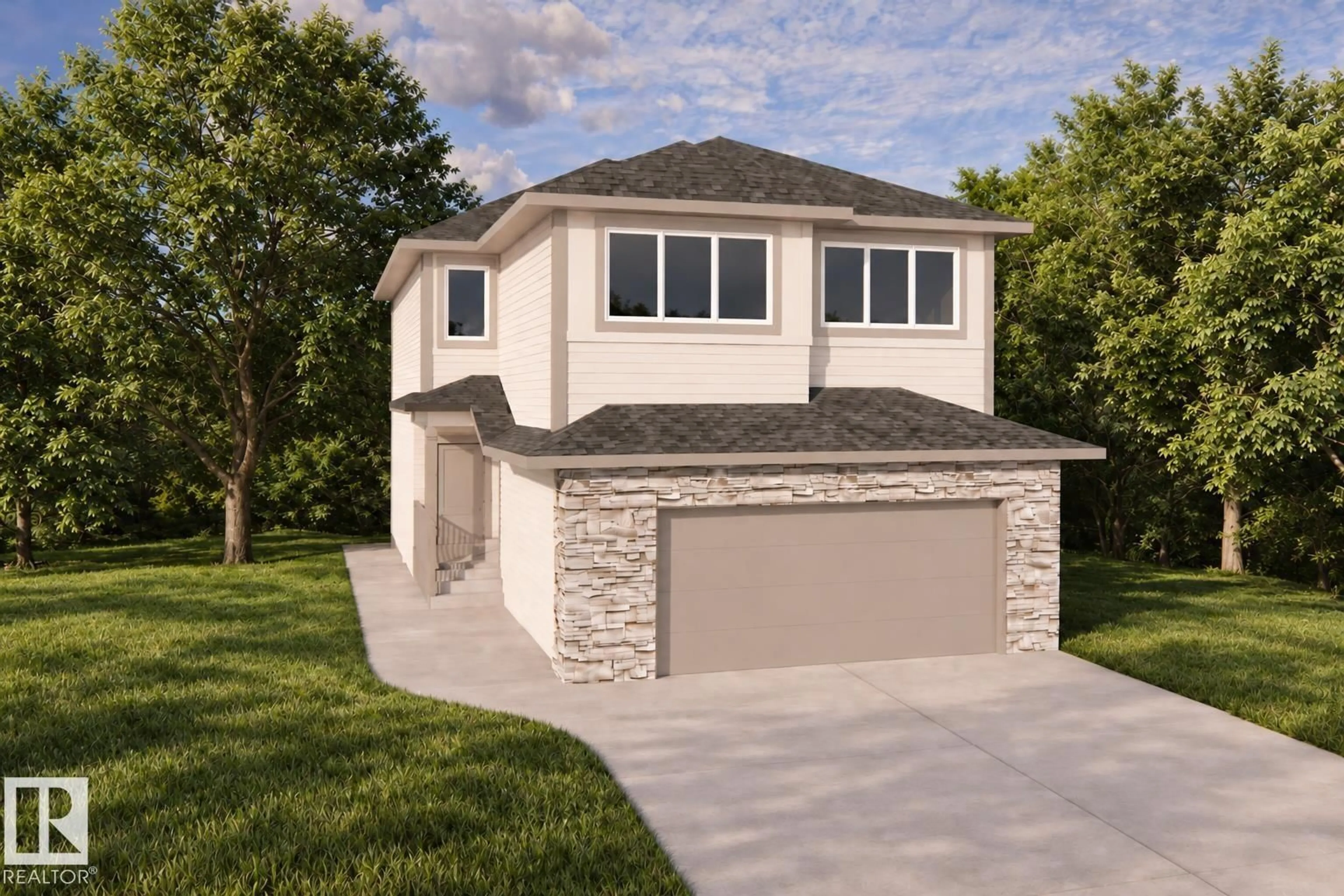 Home with brick exterior material, street for 30 BRICKYARD VW, Stony Plain Alberta T7Z0P7