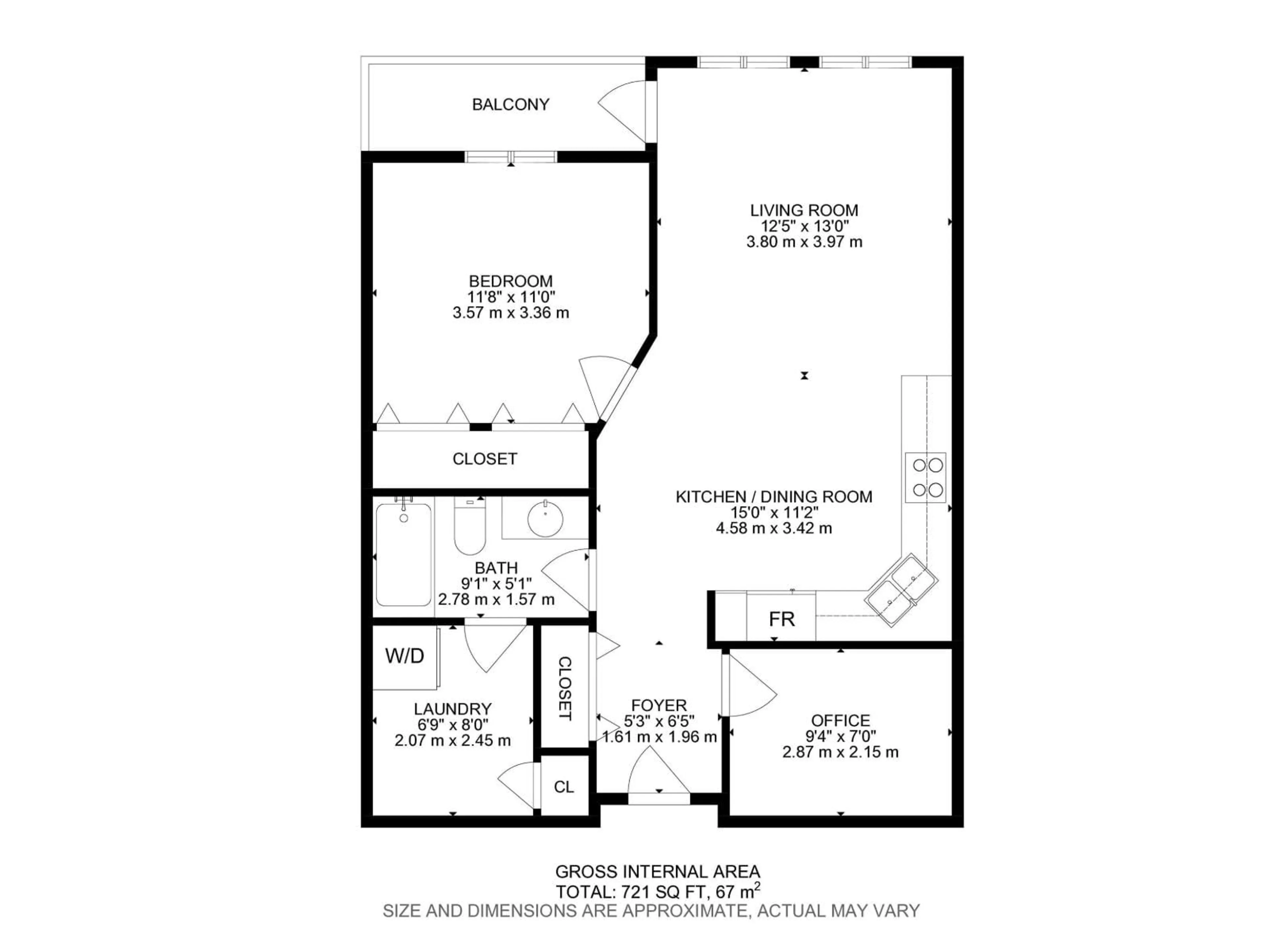Floor plan for 45 - 408 INGLEWOOD DR, St. Albert Alberta T8N0B6