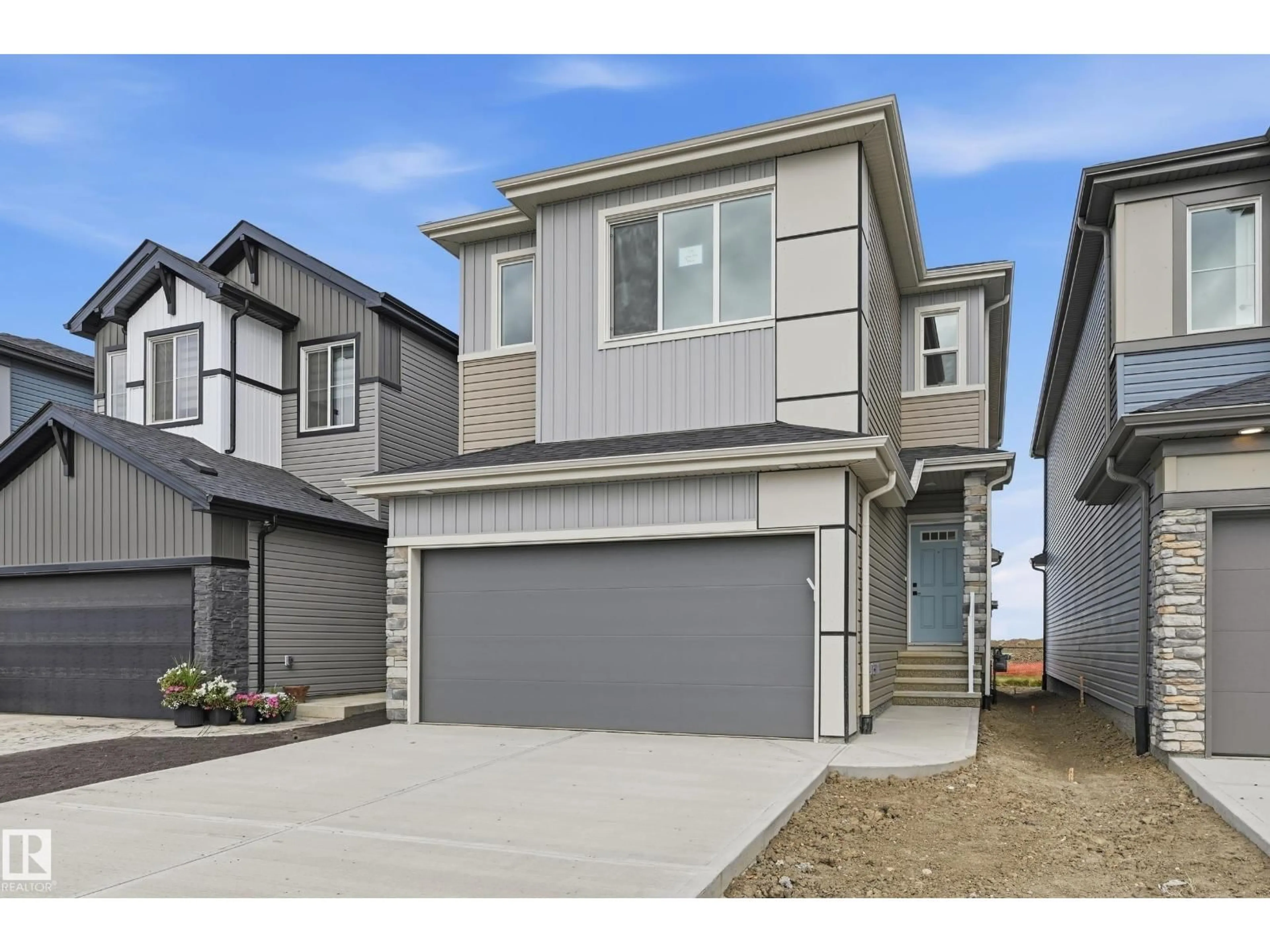 Home with vinyl exterior material, street for 278 LODGE POLE PL, Leduc Alberta T9E0K7