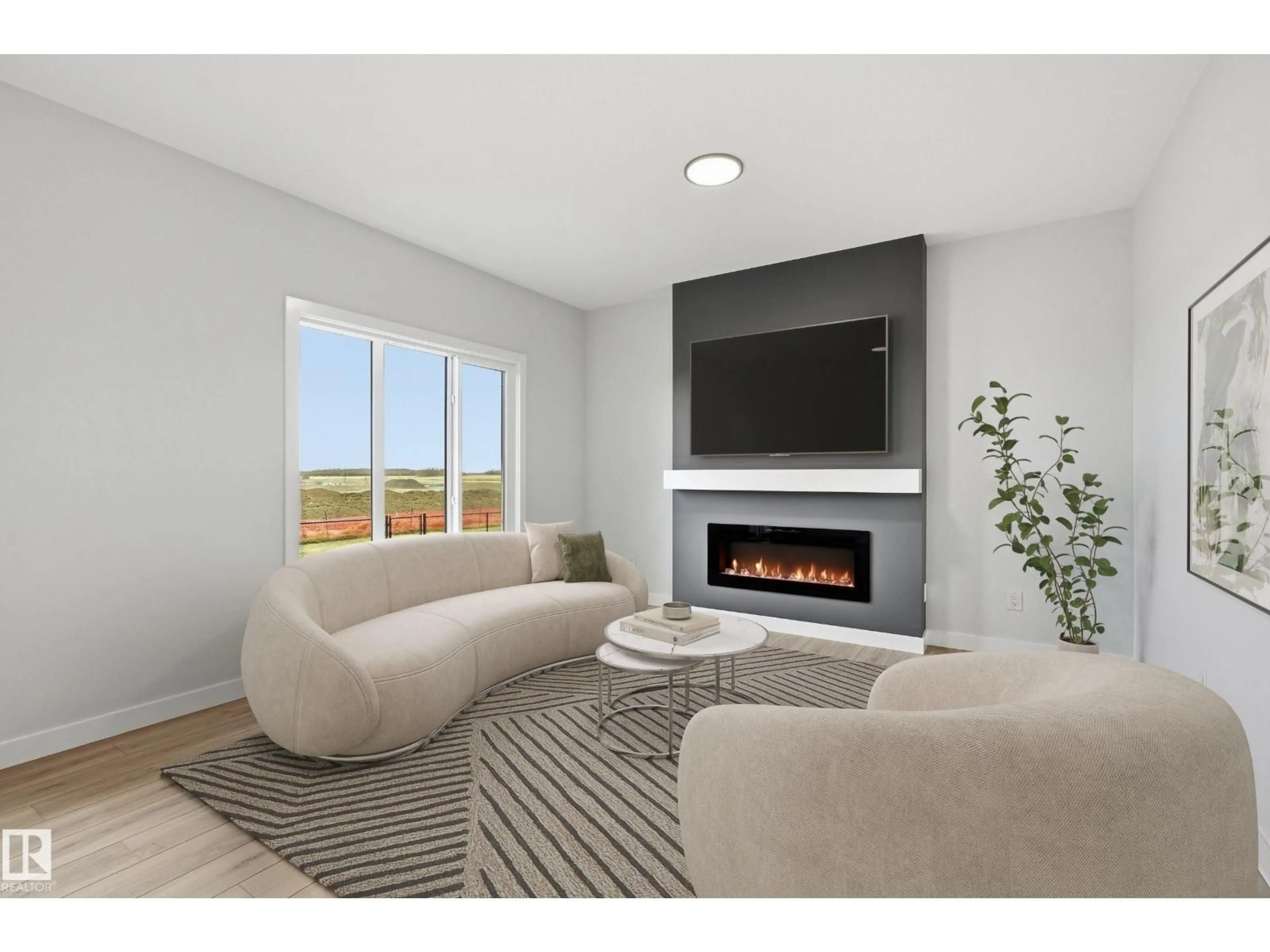 Living room with furniture, unknown for 278 LODGE POLE PL, Leduc Alberta T9E0K7