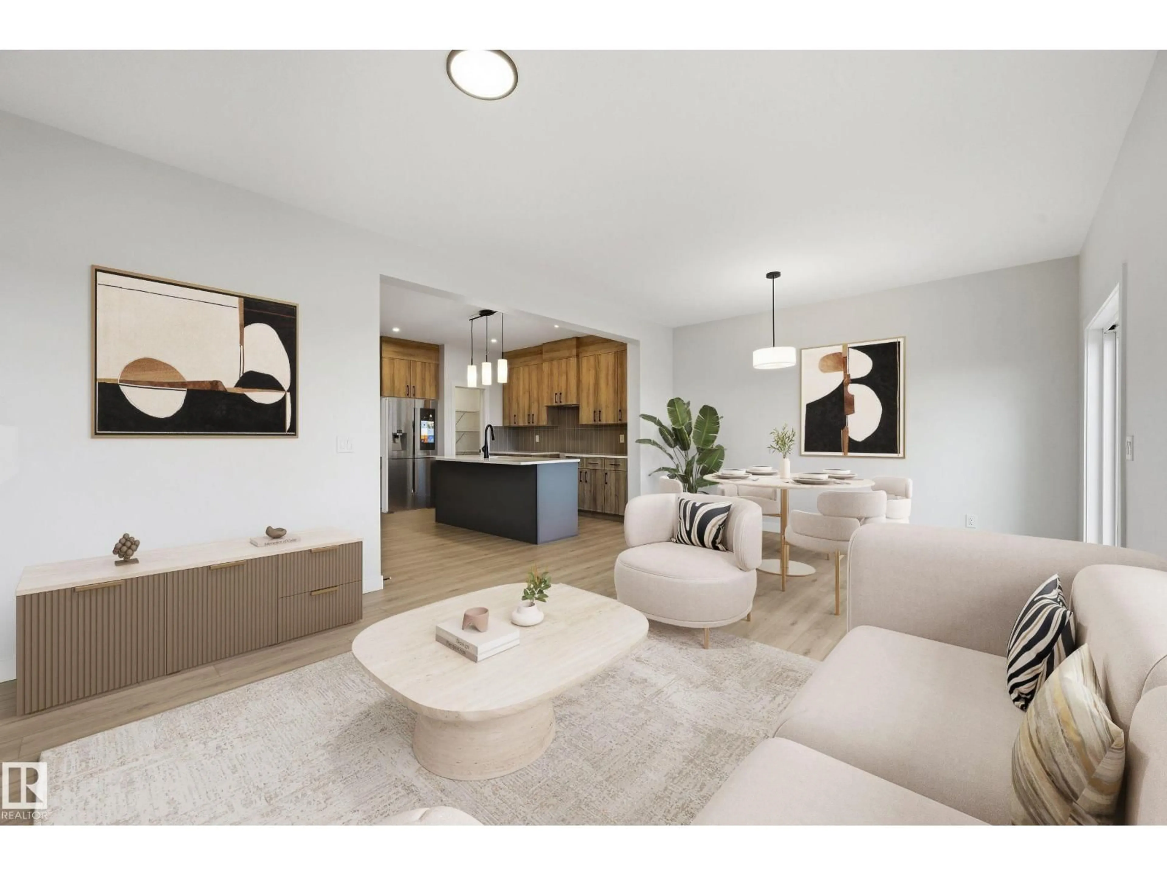 Living room with furniture, unknown for 278 LODGE POLE PL, Leduc Alberta T9E0K7