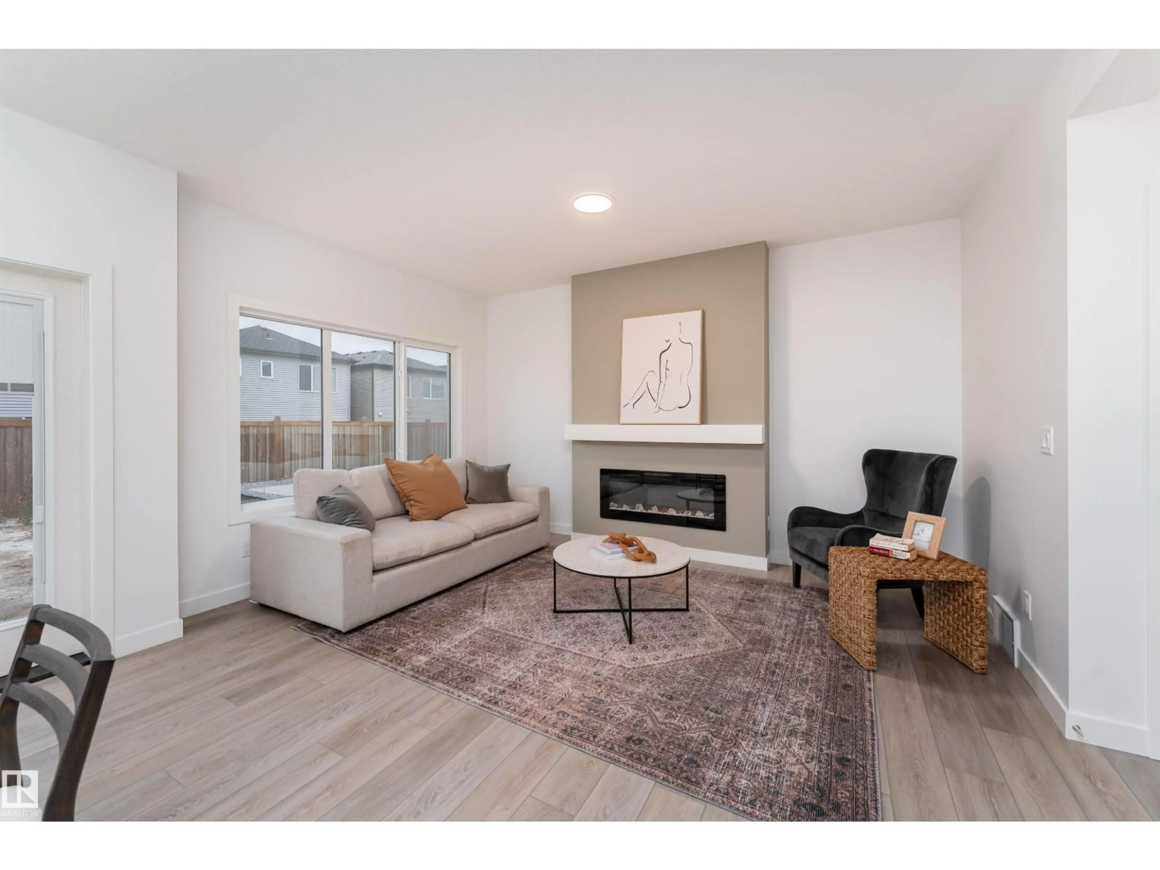 Living room with furniture, unknown for SW - 332 27 ST, Edmonton Alberta T6X3H9