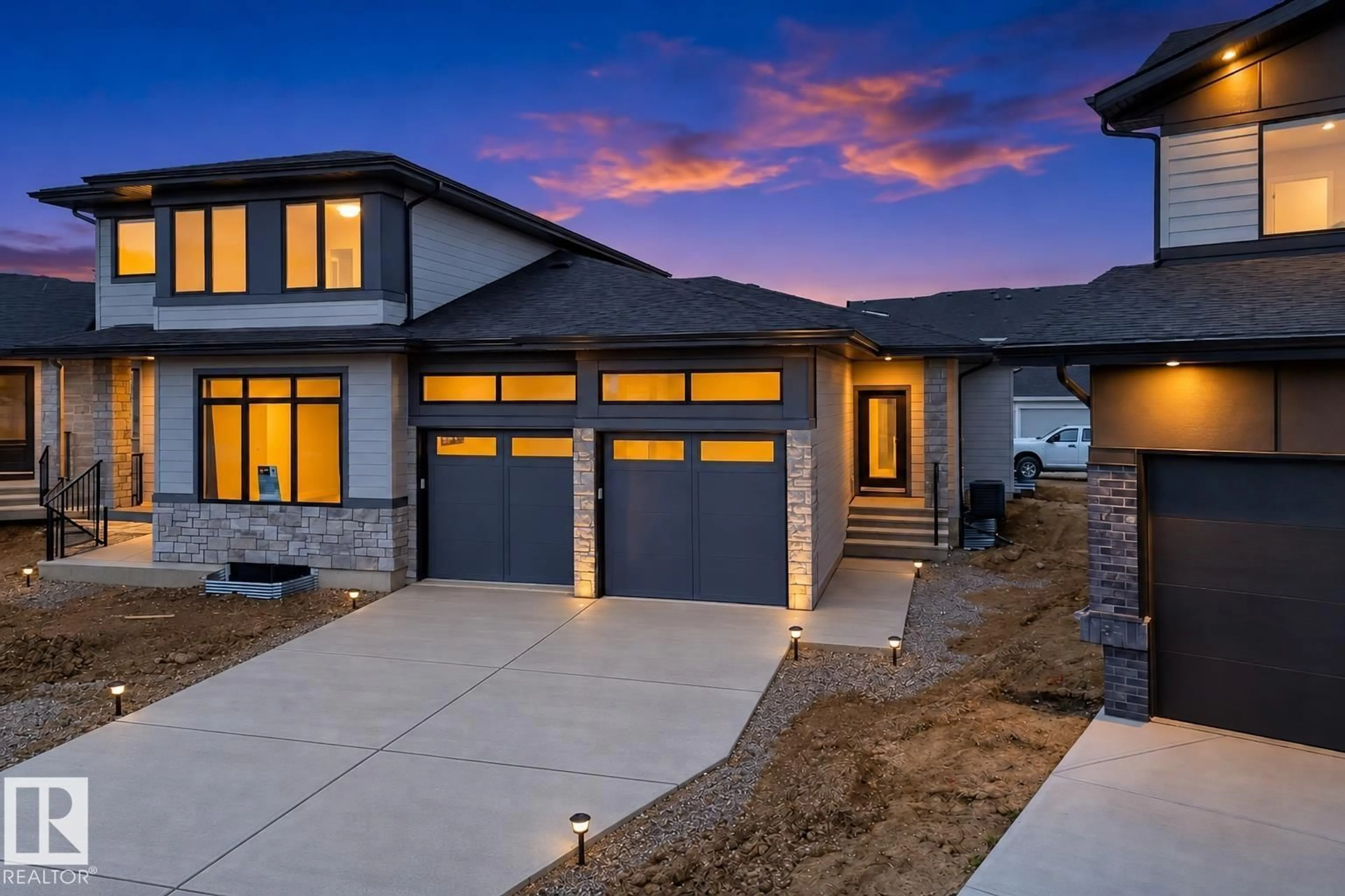 Home with brick exterior material, street for 99 NEWBURY CI, Sherwood Park Alberta T8B0E8