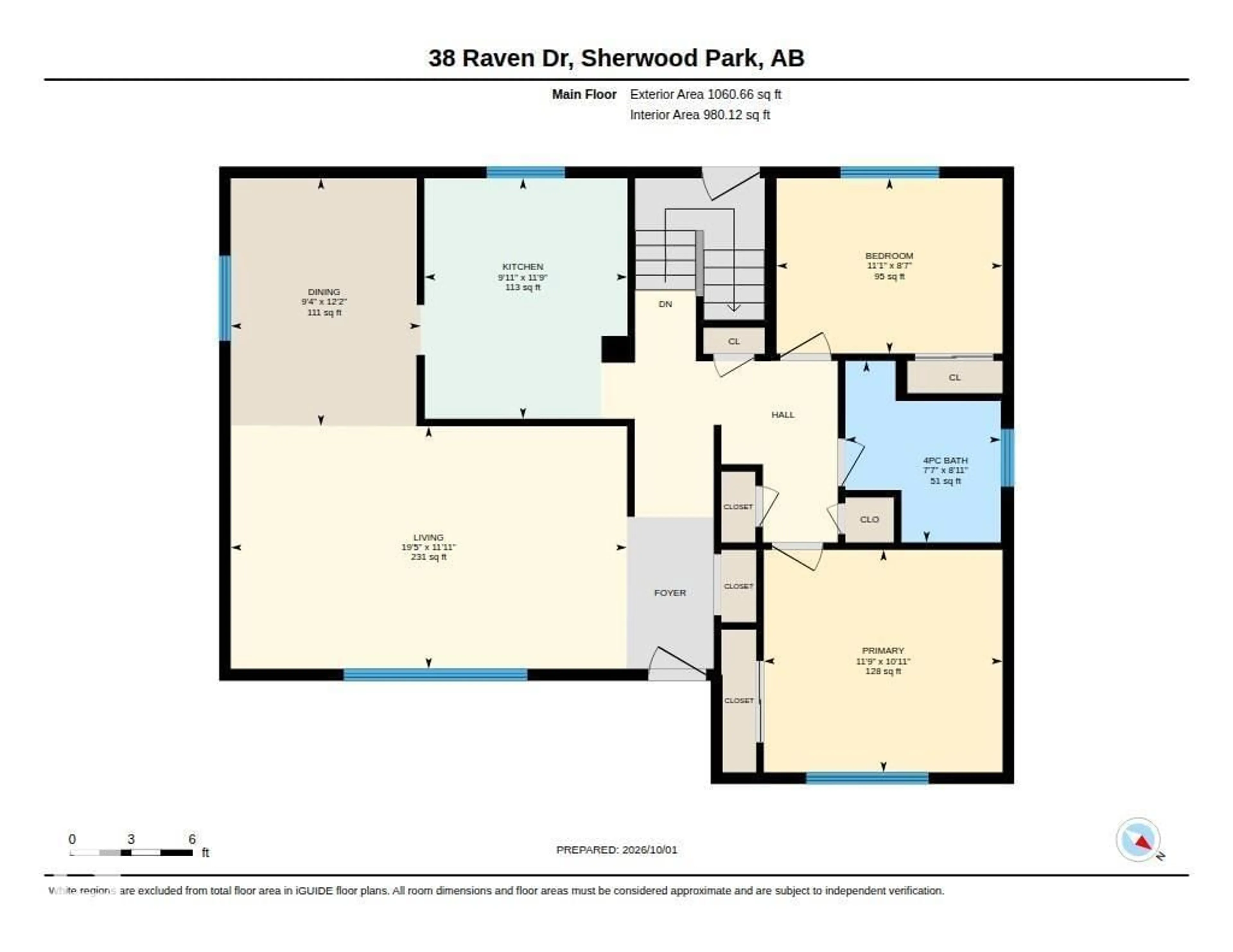 Floor plan for 38 RAVEN DR, Sherwood Park Alberta T8A0C7