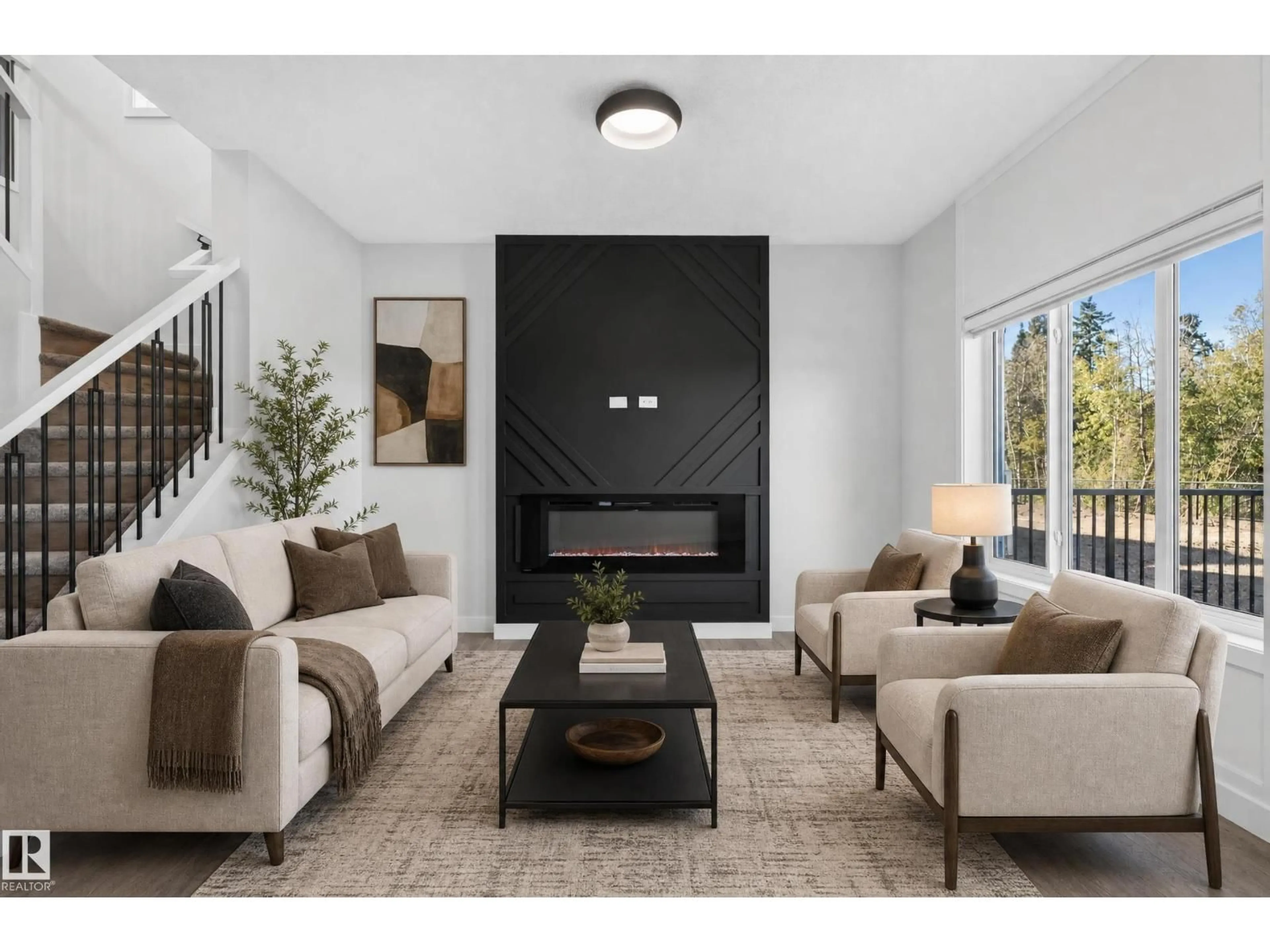 Living room with furniture, unknown for 81 PATRIOT WY, Spruce Grove Alberta T7X4E8