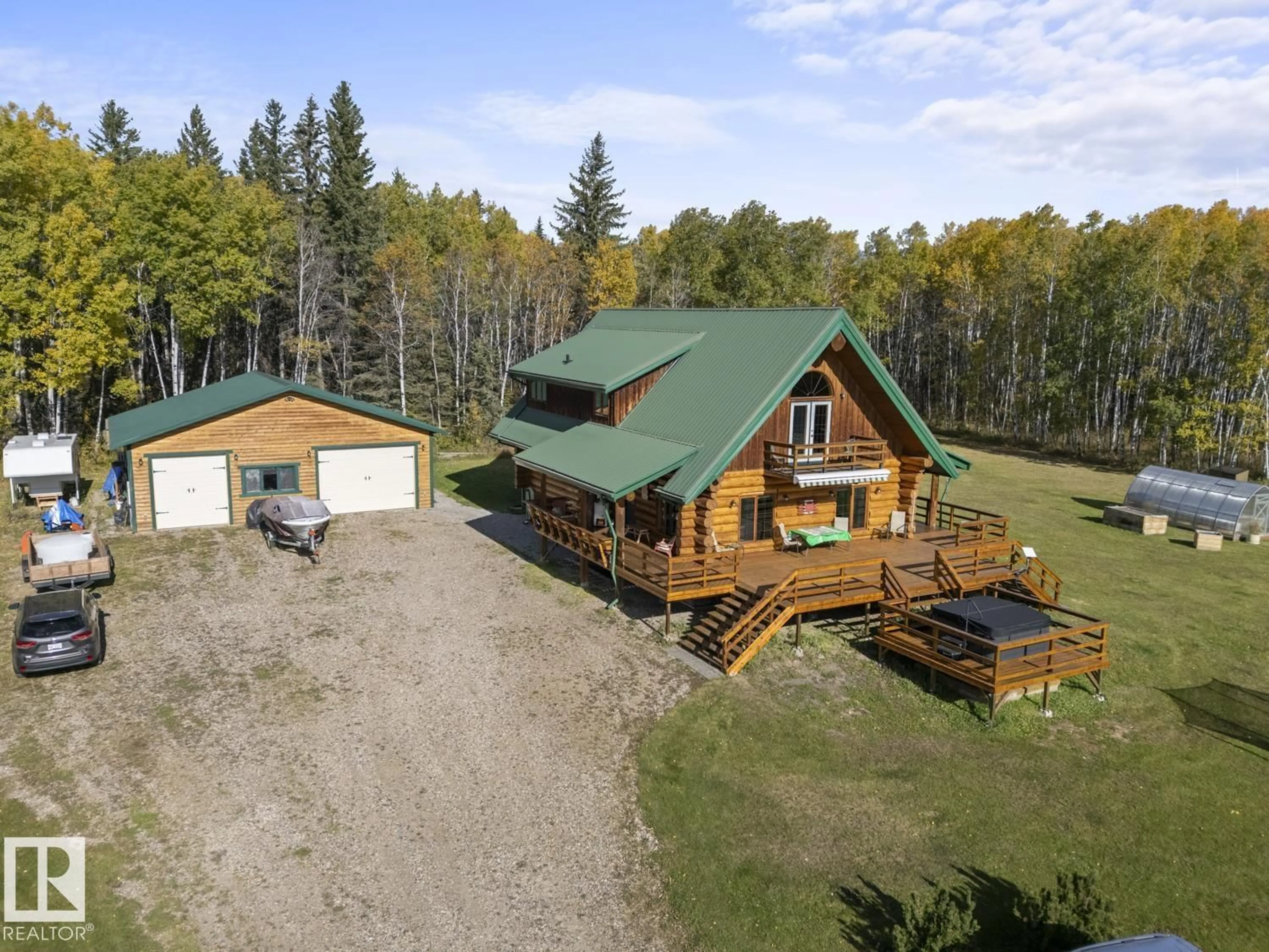 A pic from outside/outdoor area/front of a property/back of a property/a pic from drone, unknown for 42030 TWP RD 604, Rural Bonnyville M.D. Alberta T9M1P2