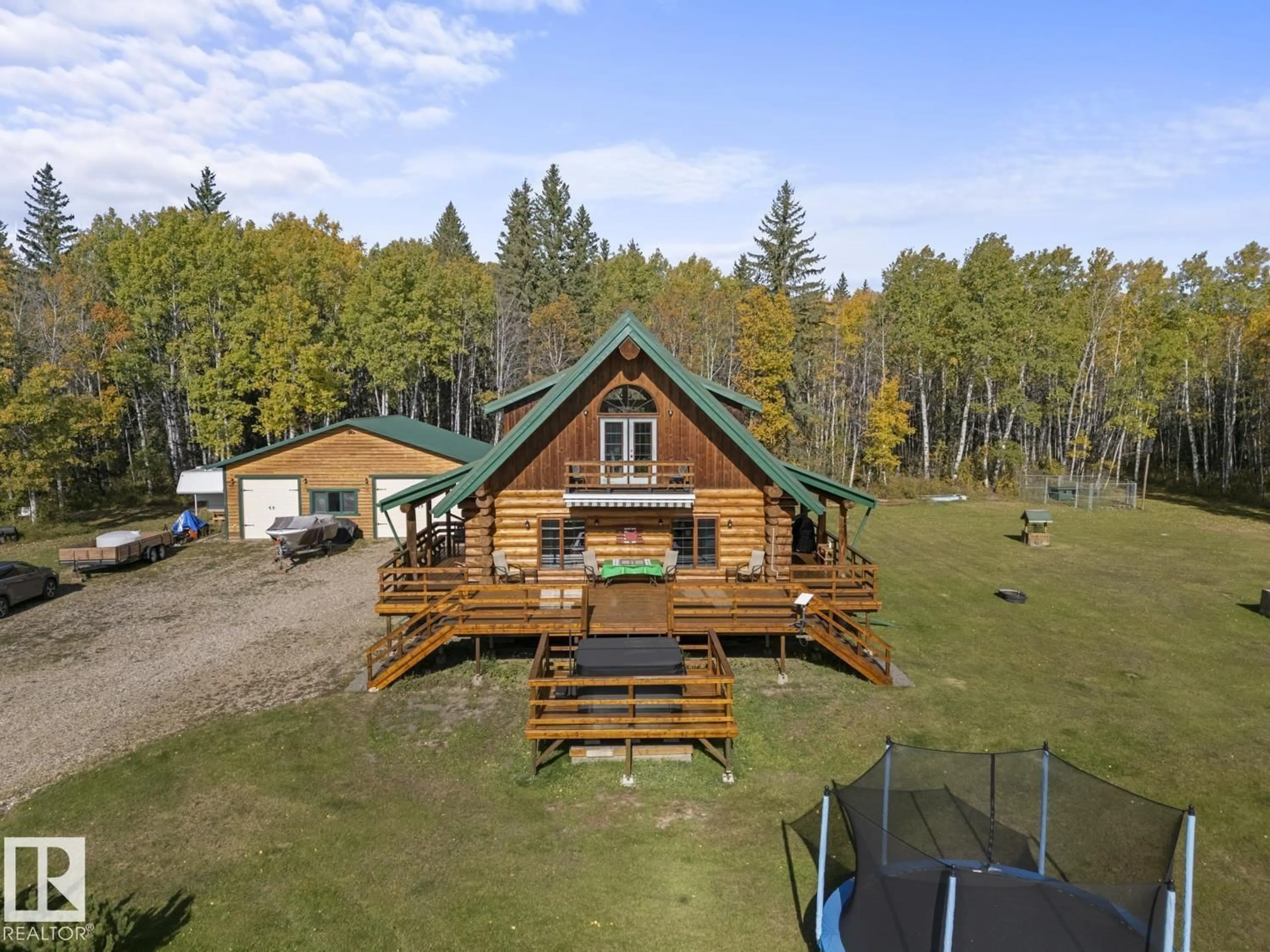 A pic from outside/outdoor area/front of a property/back of a property/a pic from drone, unknown for 42030 TWP RD 604, Rural Bonnyville M.D. Alberta T9M1P2