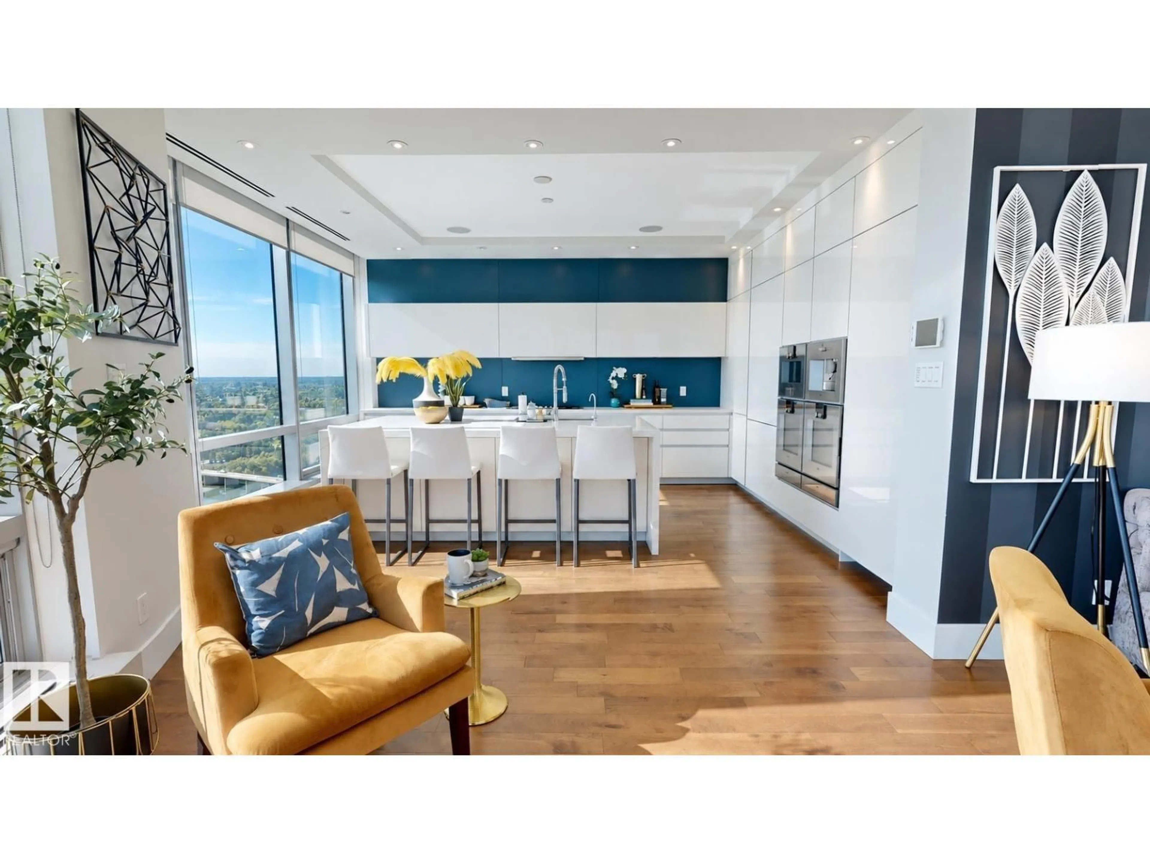 Open concept kitchen, unknown for 3201 JASPER AV, Edmonton Alberta T5K0P1