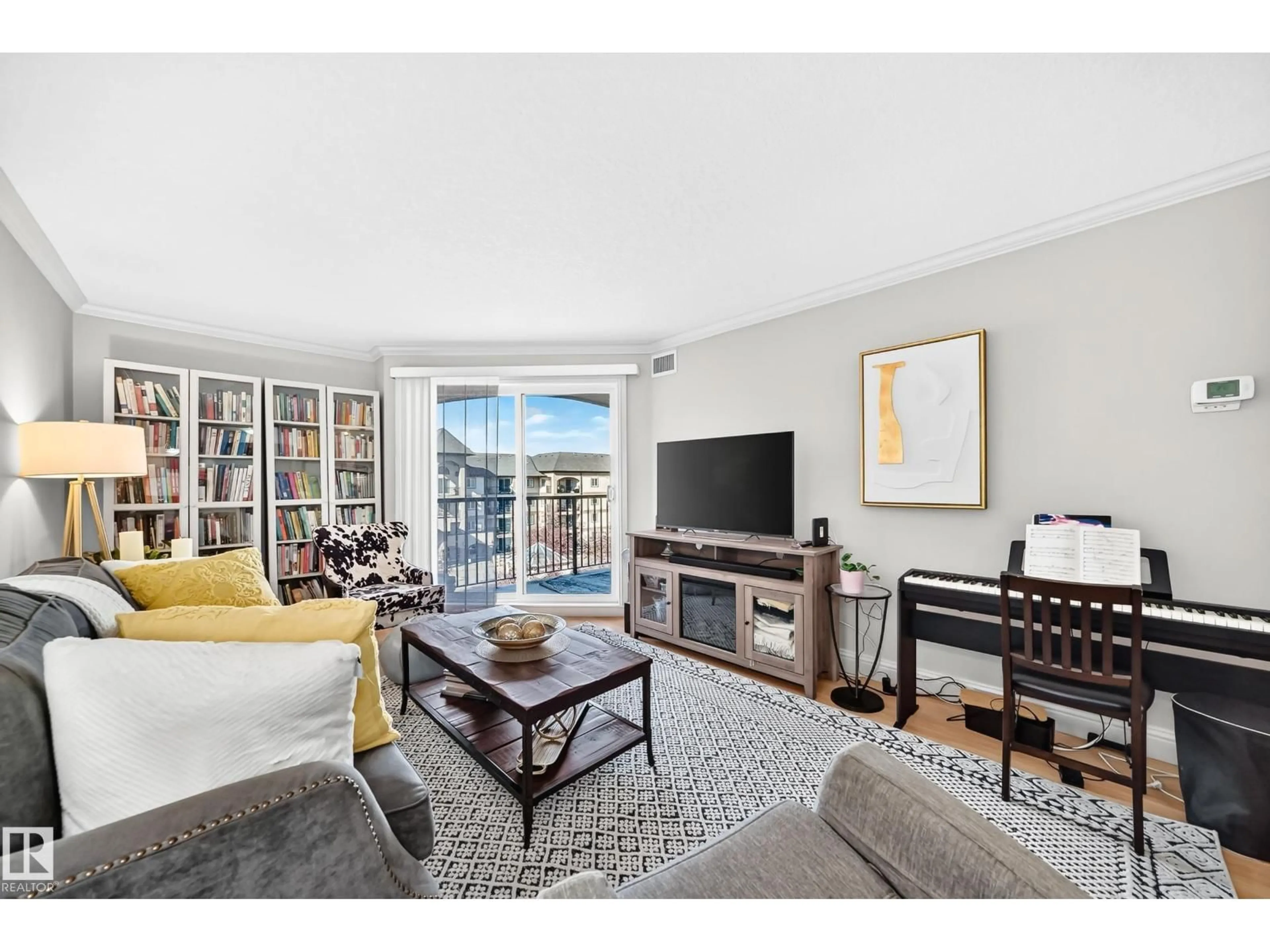 Living room with furniture, unknown for 13005 - 430 140 AV, Edmonton Alberta T6V1X1