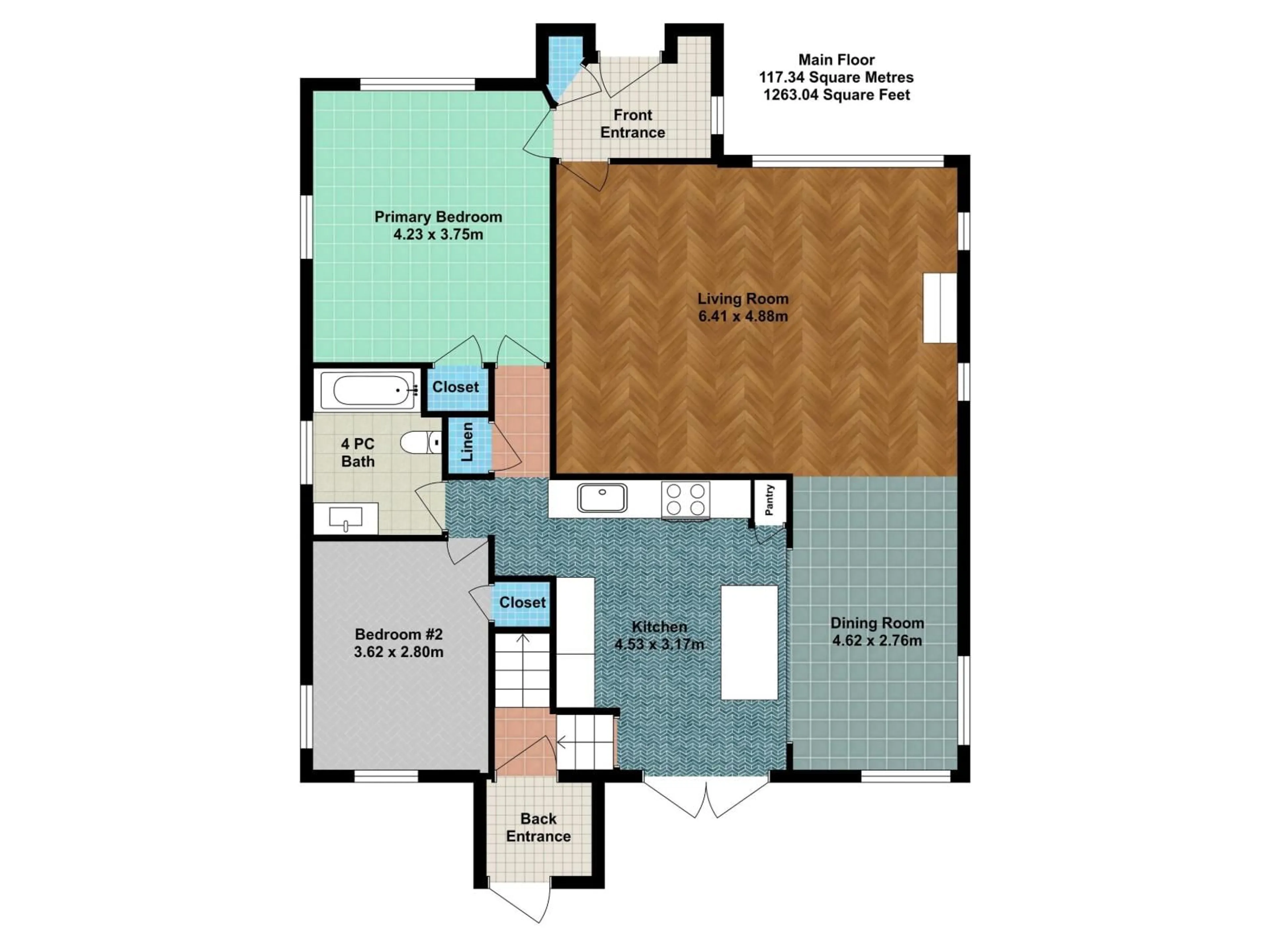 Floor plan for 10514 127 STREET STREET, Edmonton Alberta T5N1V9