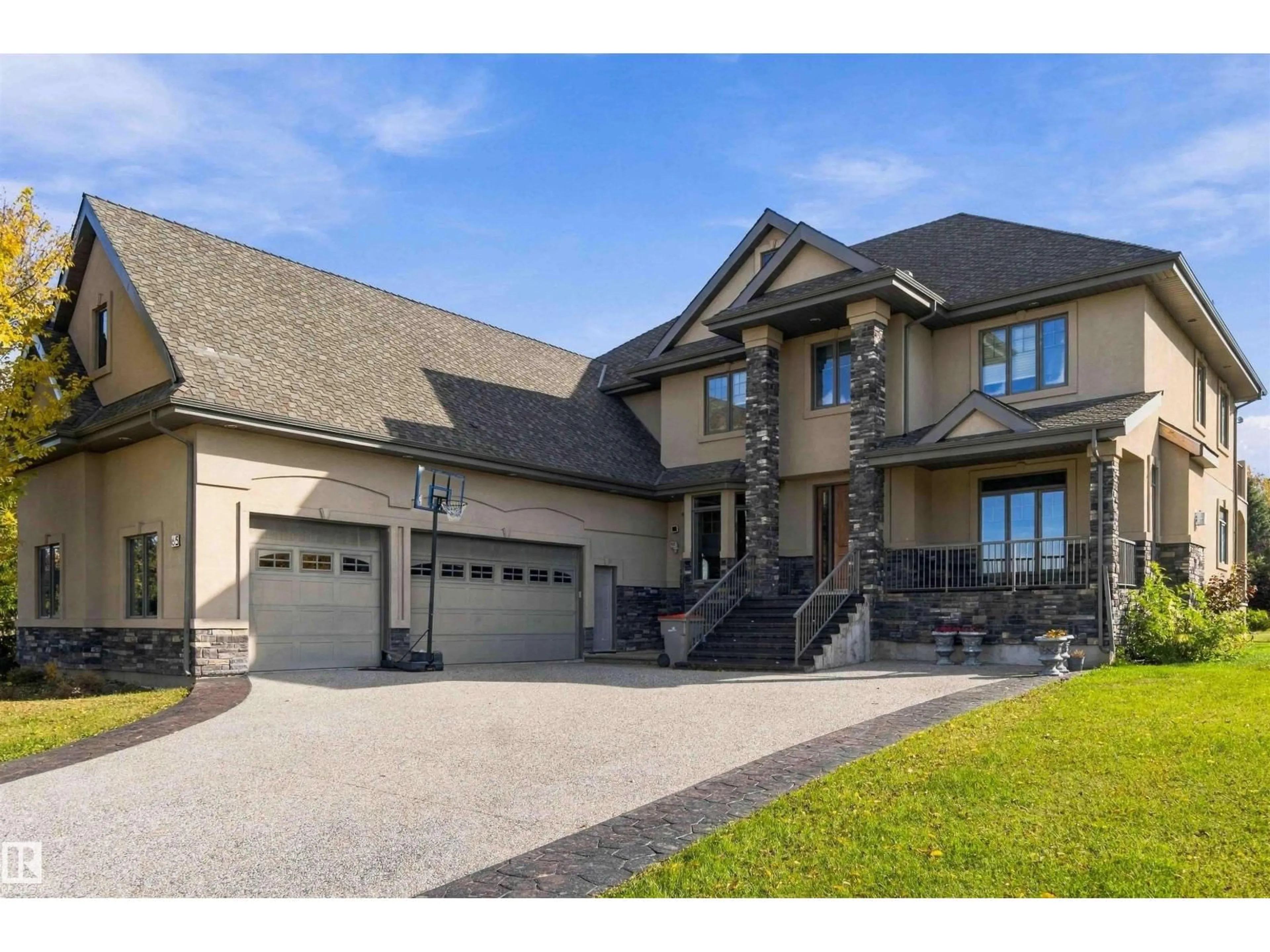 Home with brick exterior material, street for 65 53217 RGE ROAD 263, Rural Parkland County Alberta T7X3G2