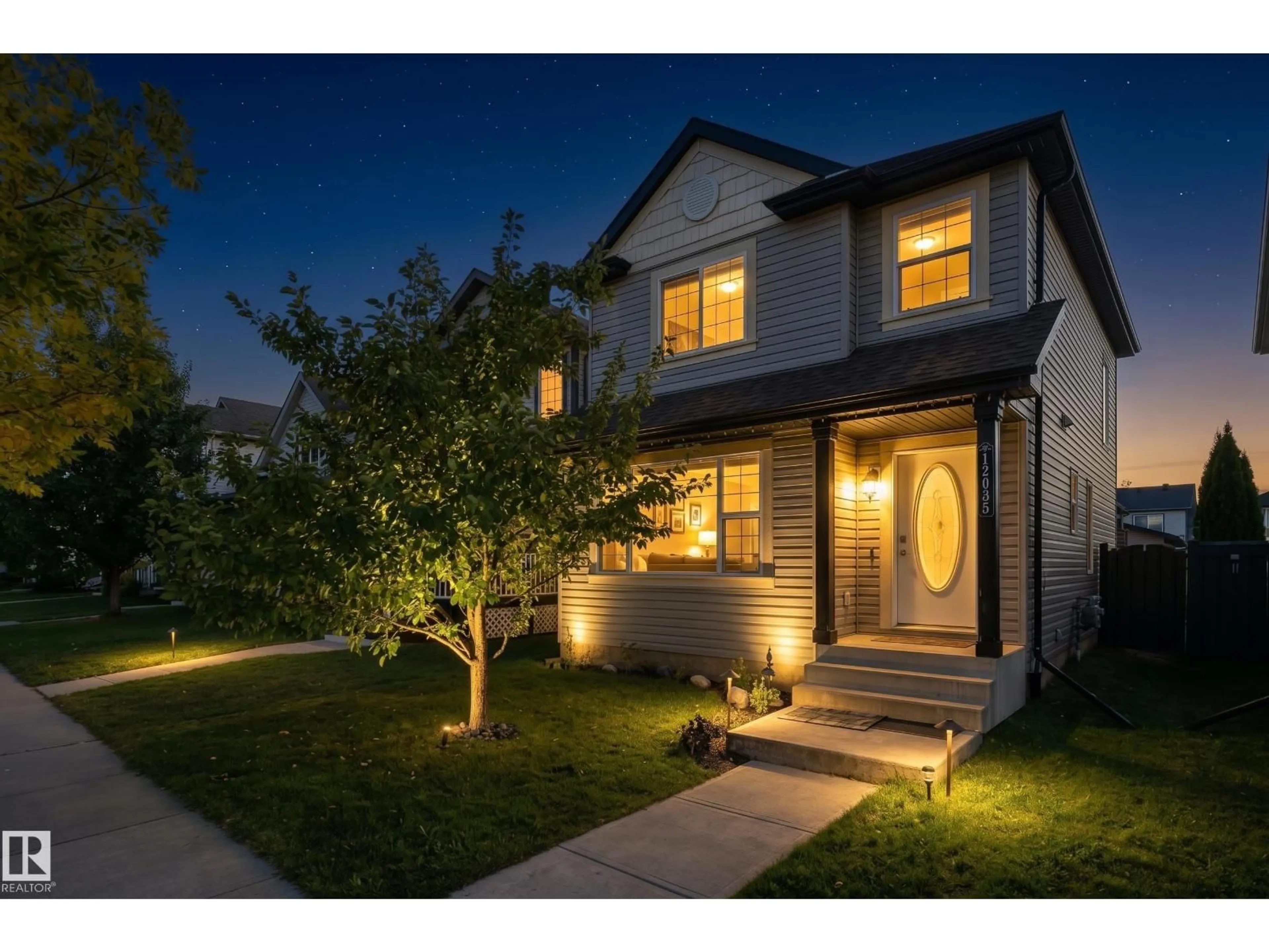 Home with brick exterior material, street for SW - 12035 18 AV, Edmonton Alberta T6W1W3