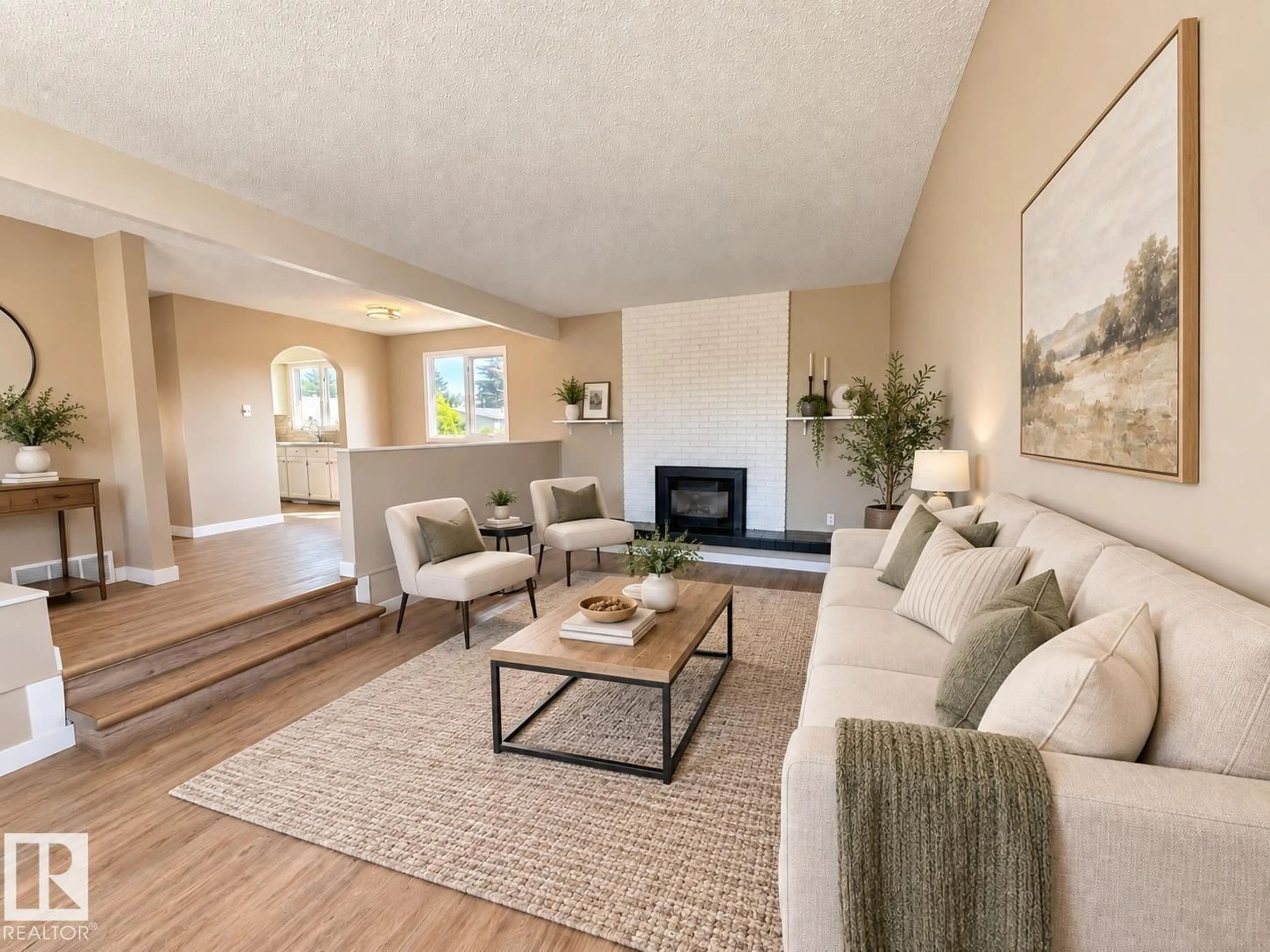 Living room with furniture, unknown for 10439 36A AVE, Edmonton Alberta T6J2H7