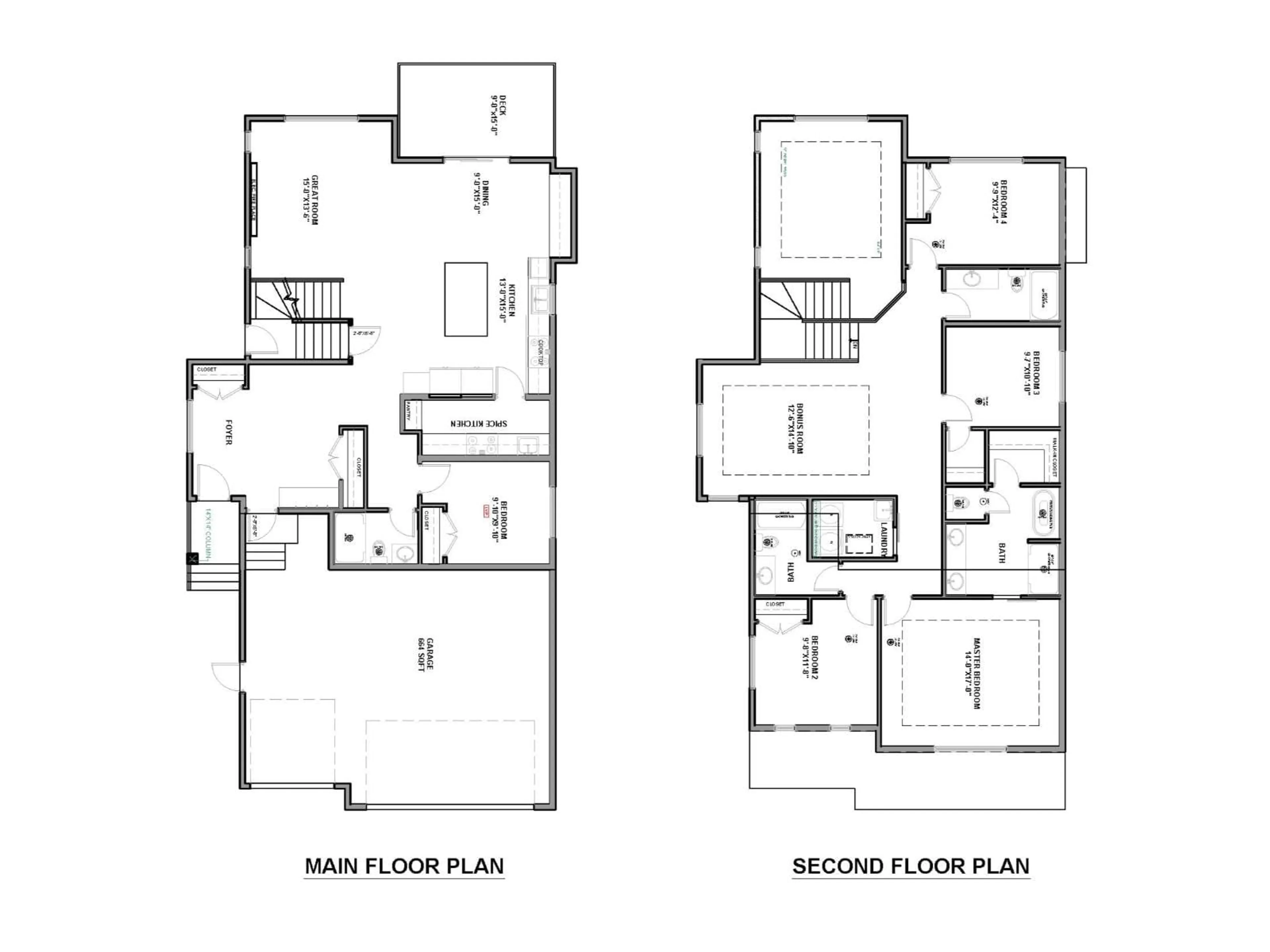 Floor plan for 3321 CHERNOWSKI WY, Edmonton Alberta T6W5V6
